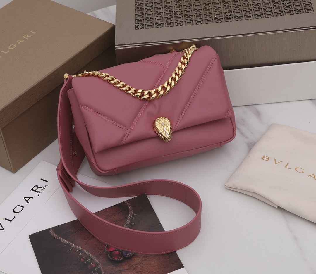 B*l*ai serpenti cabochon bag-22.5 x 15 x 10 cm