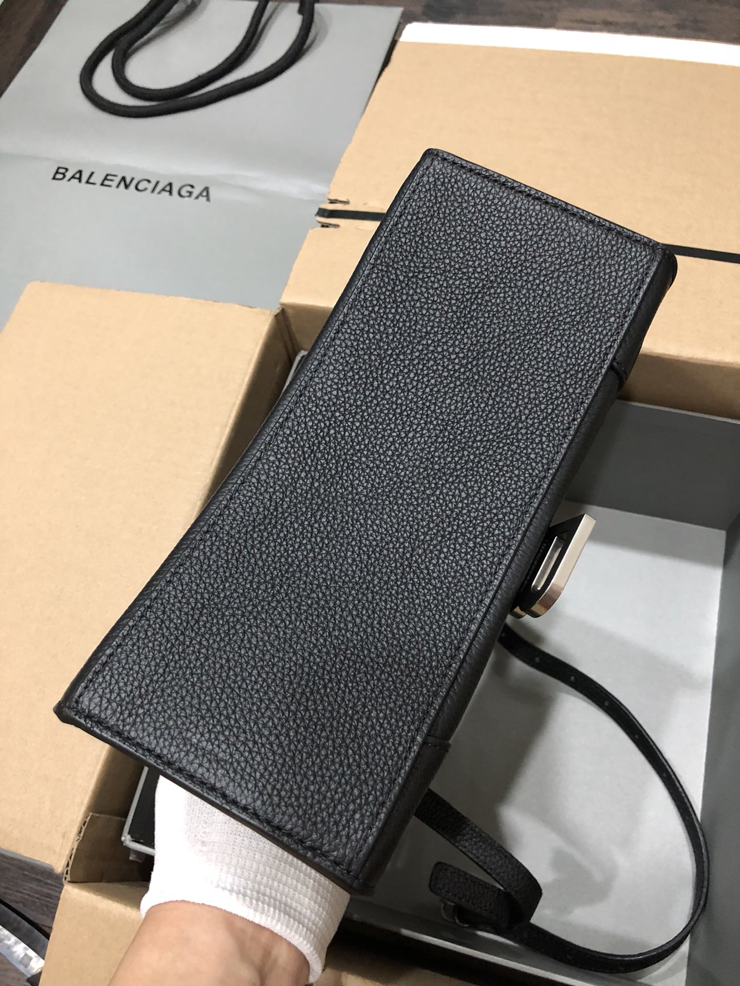 Ba*len*cia*ga hourglass bag-23x10x24cm