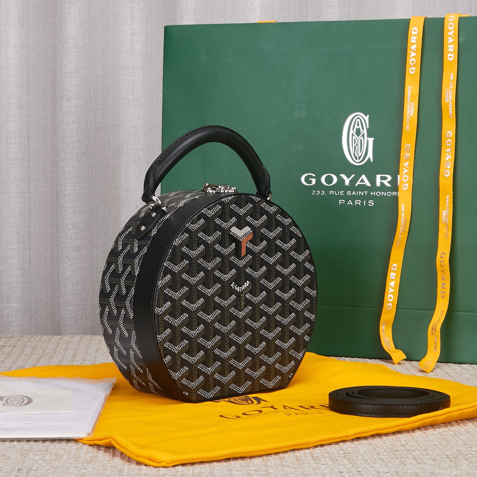 Go*ard jetblack bag-16.5*7*18cm