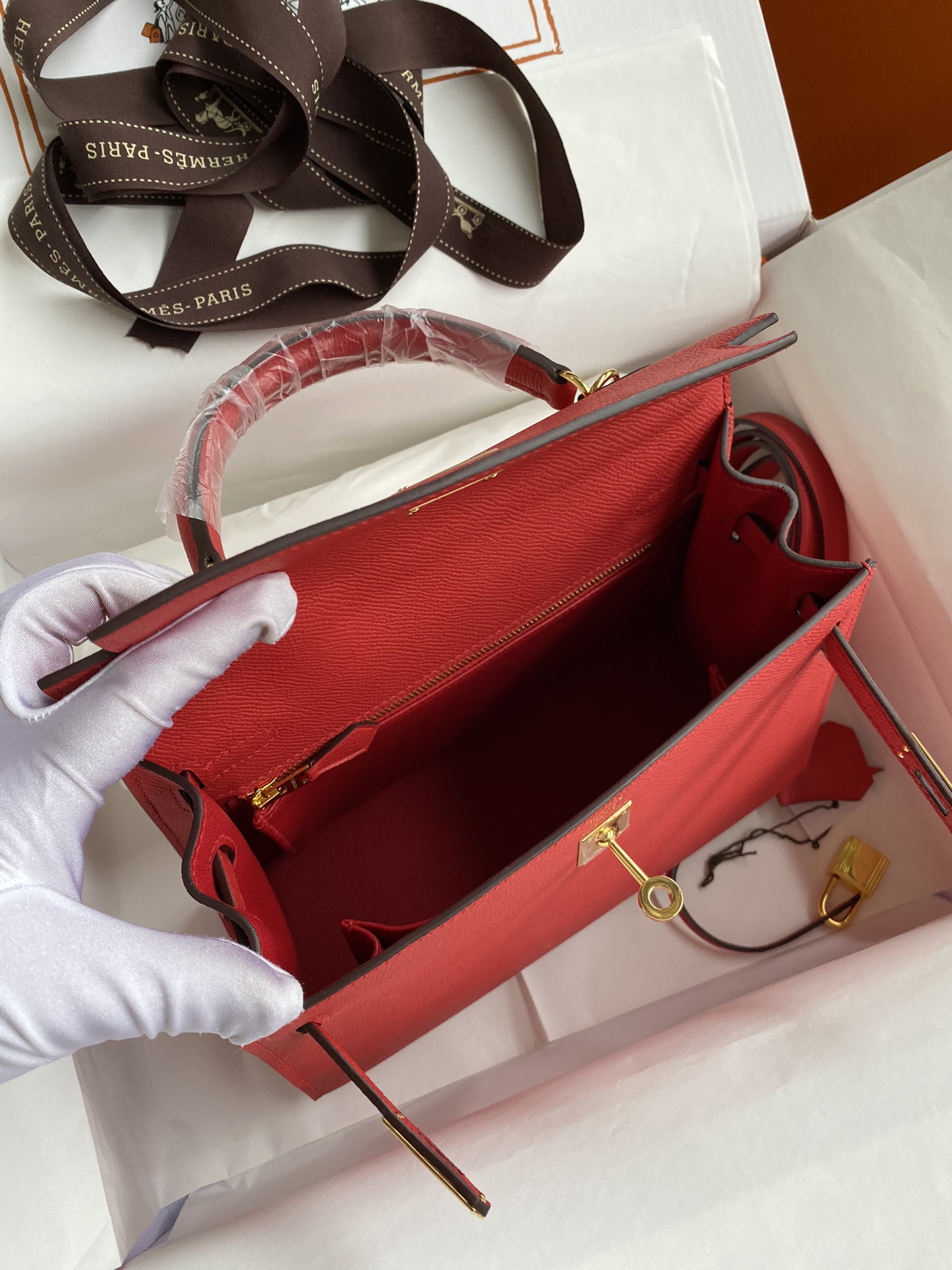 H**mes kelly-epsom leather-25cm