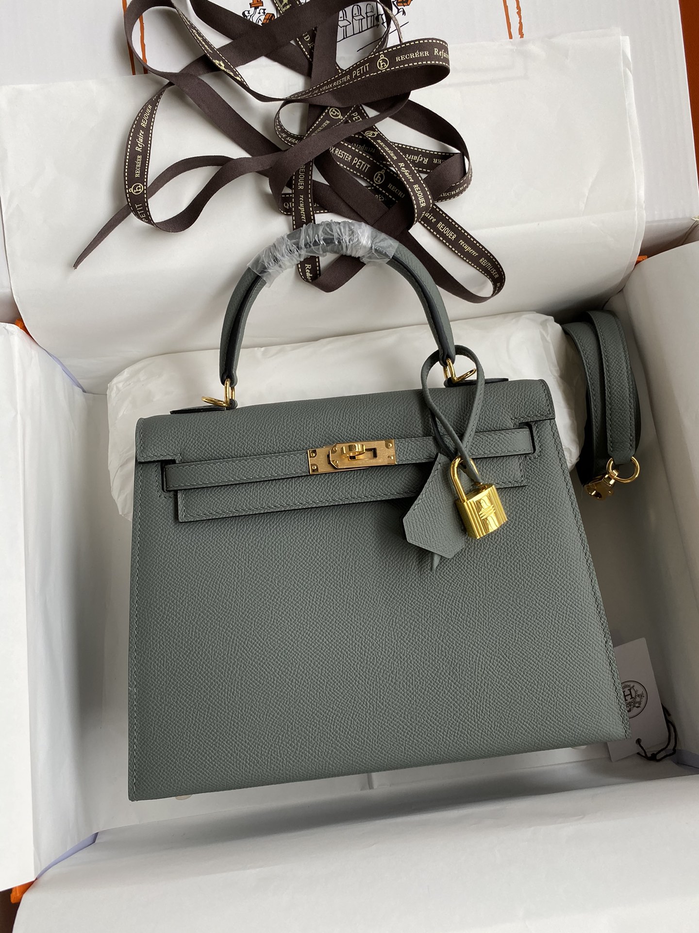 H**mes kelly-epsom leather-25cm