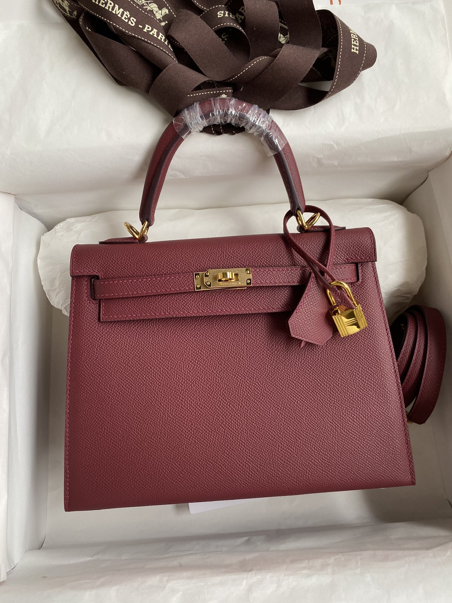 H**mes kelly-epsom leather-25cm
