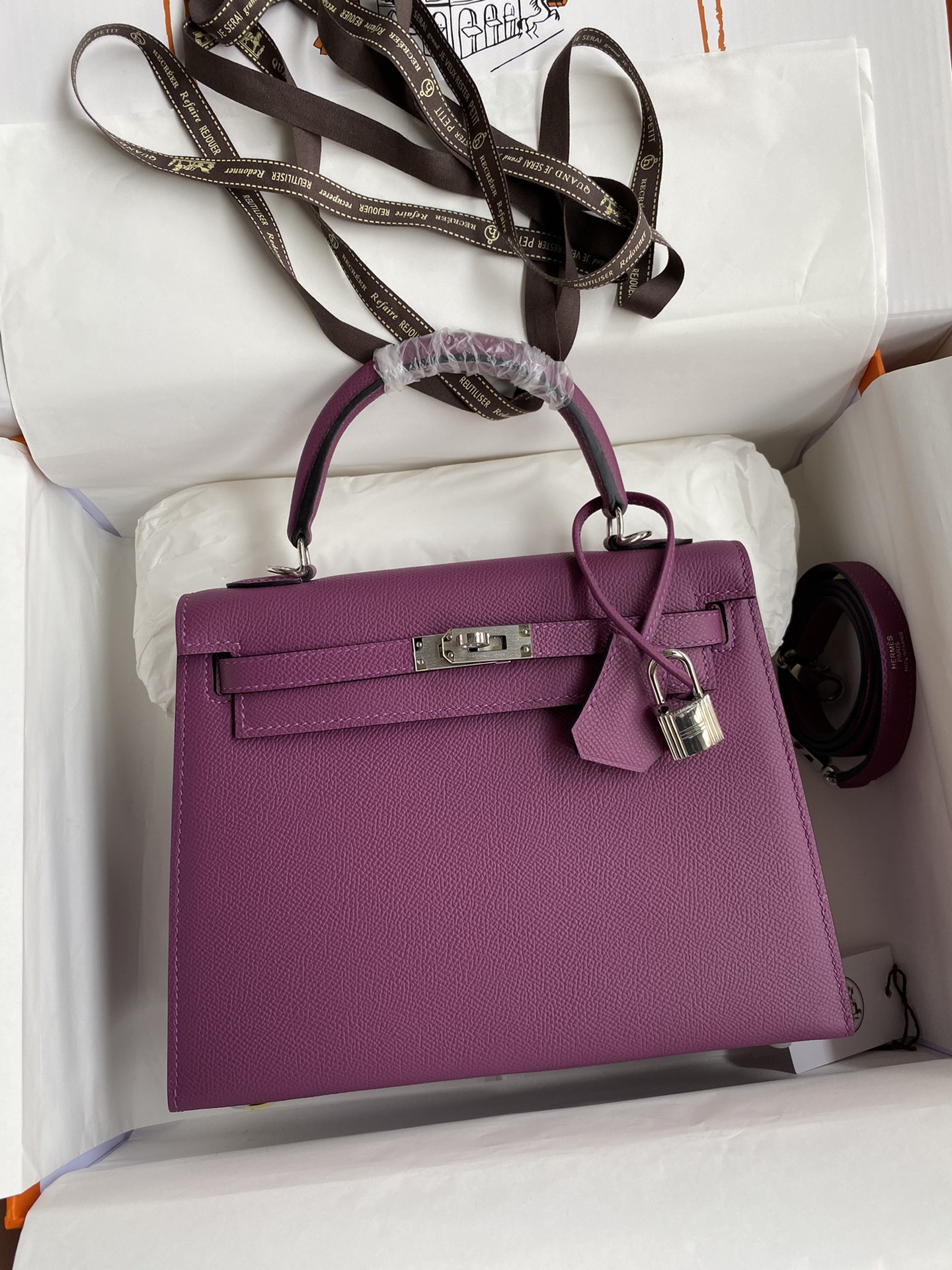 H**mes kelly-epsom leather-25cm