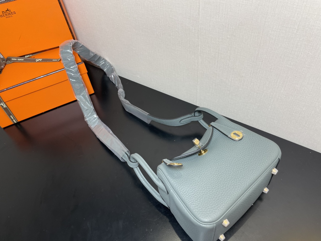 H**mes lindy 19-togo leather-19cm