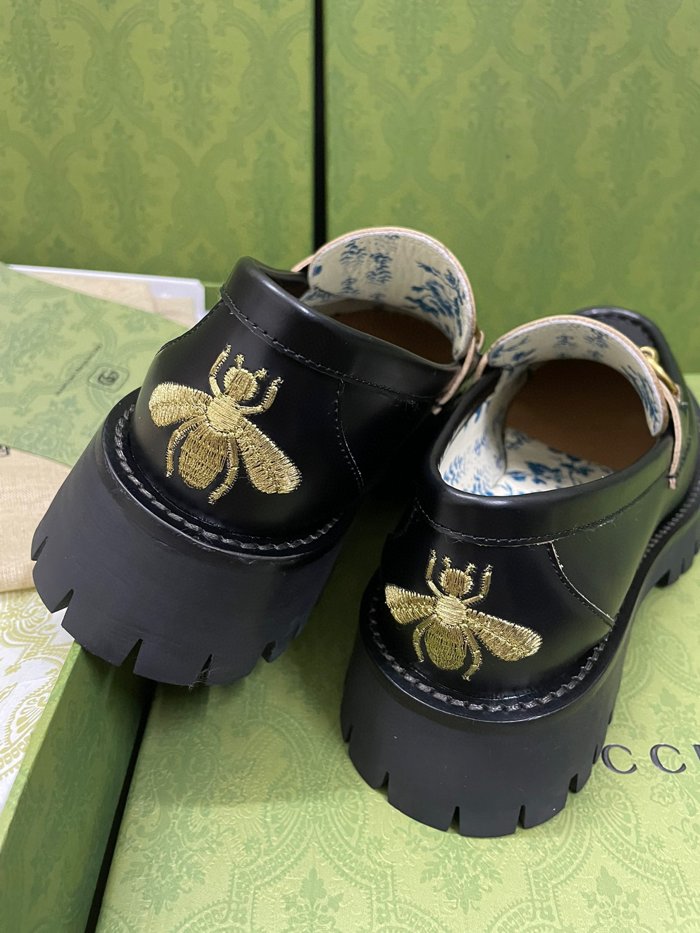 G*u*i loafers-4.5cm