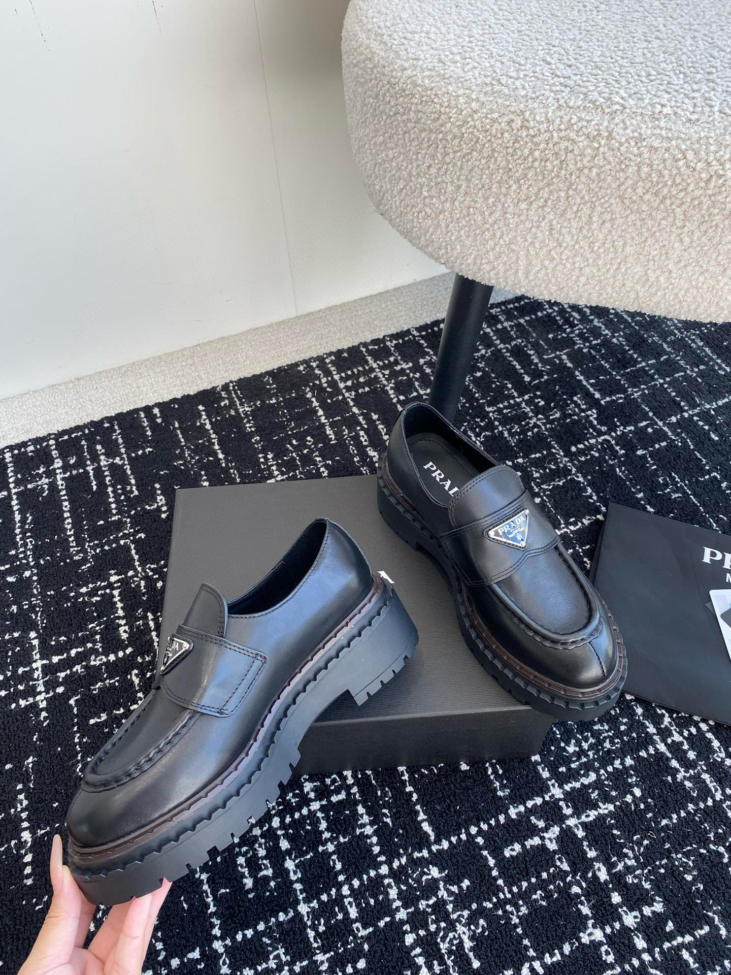 Pra*a loafers 2024ss