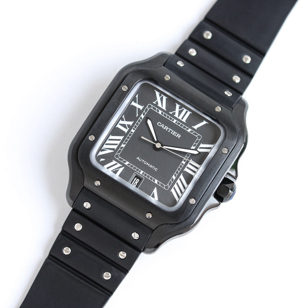 Ca*t1er Santos - Black Roman Numeral Dial