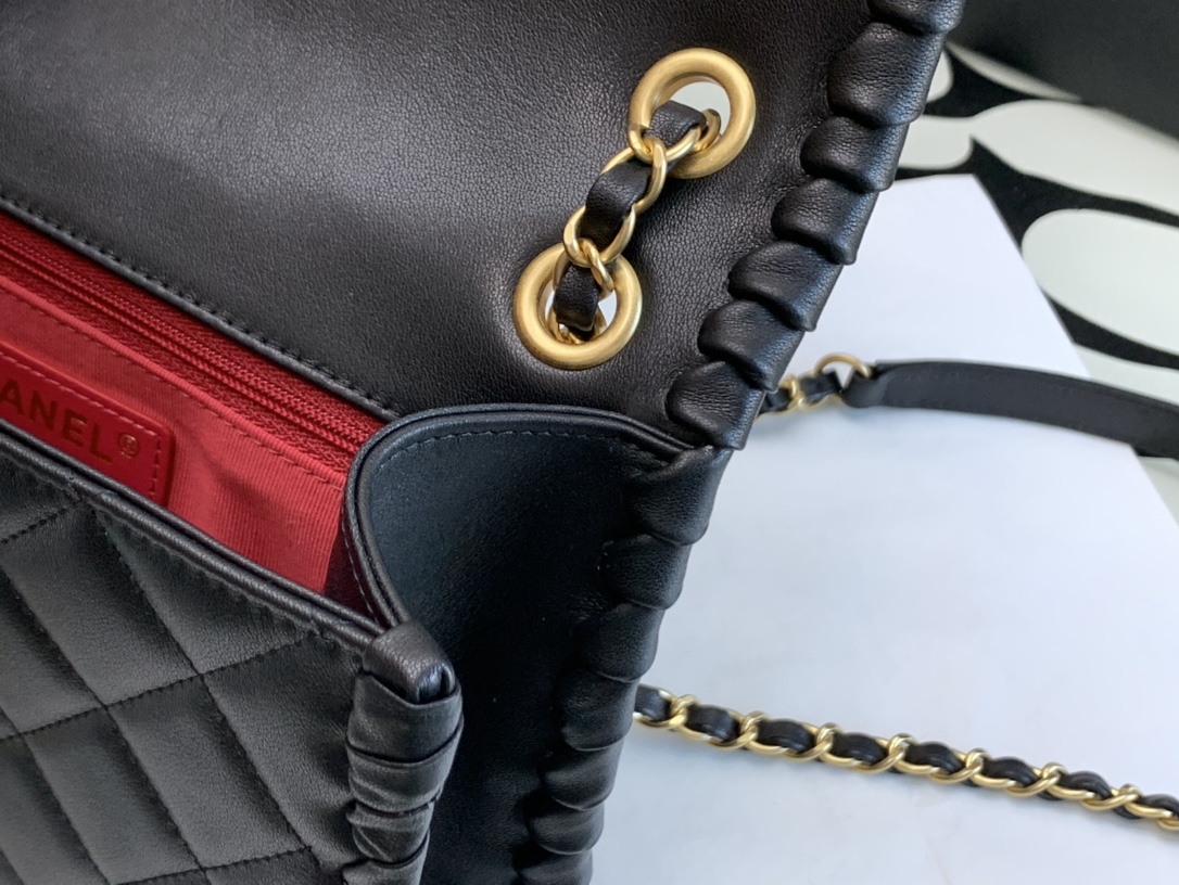 Ch@nel Flap Bag-22CM