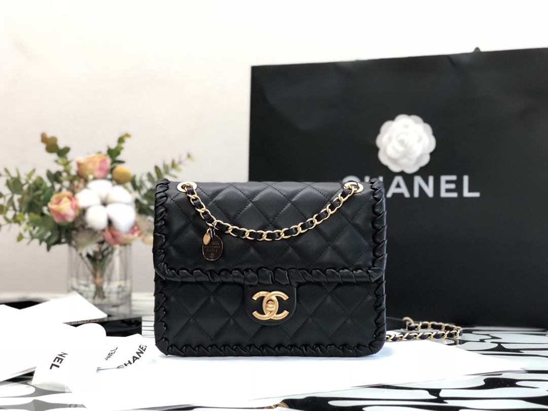 Ch@nel Flap Bag-22CM
