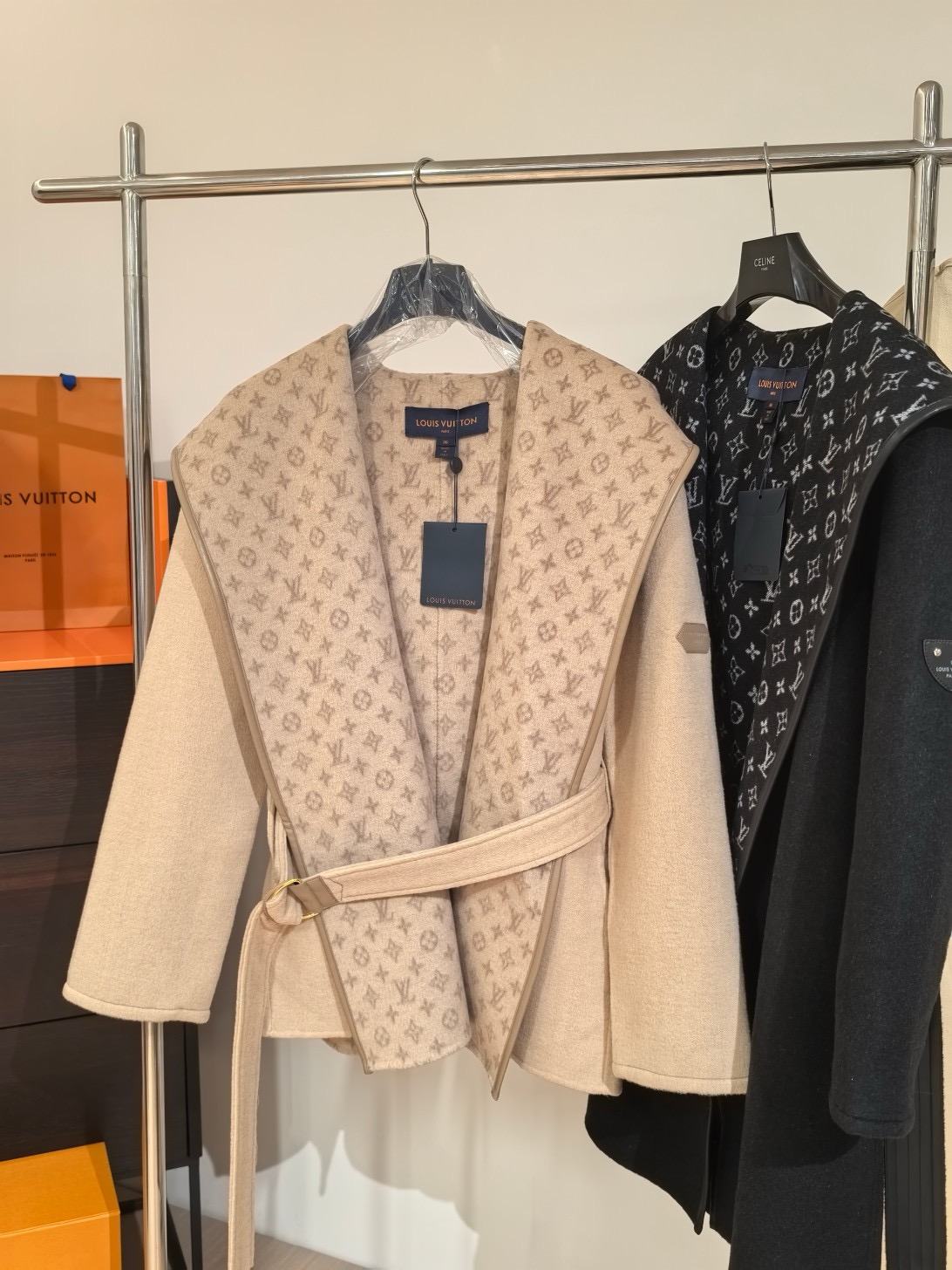 Lou*is Vuitt*on Wool Trench Coat