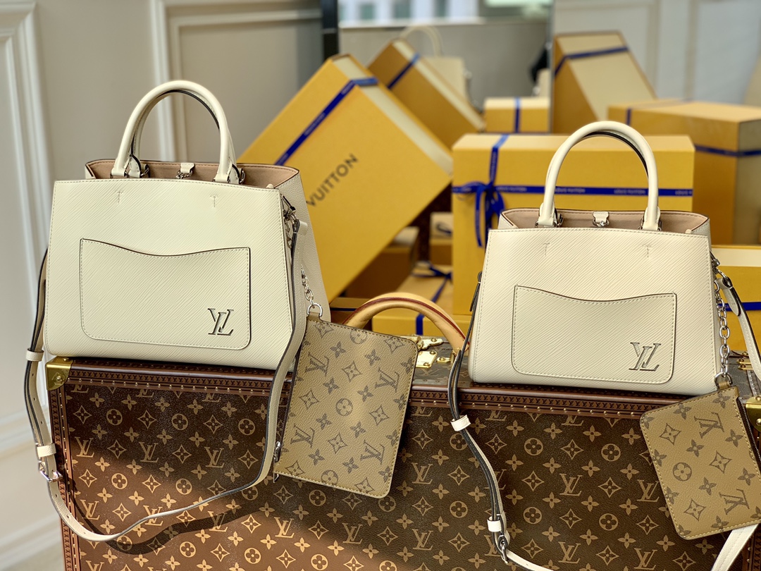 l0*is V*t0n marelle tote -25*17*11&30*21*13cm