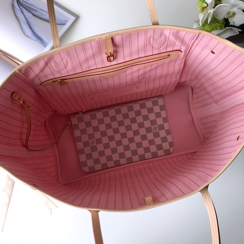 l0*is V*t0n neverfull gm (pink inside) -40*33*20cm