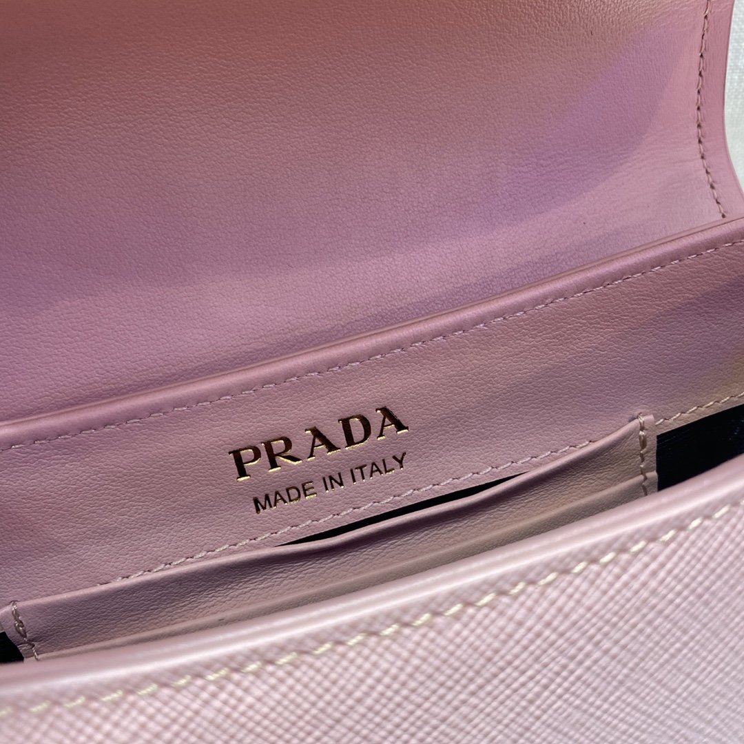 Pra*a saffiano chain bag1bd275-22*14*7cm