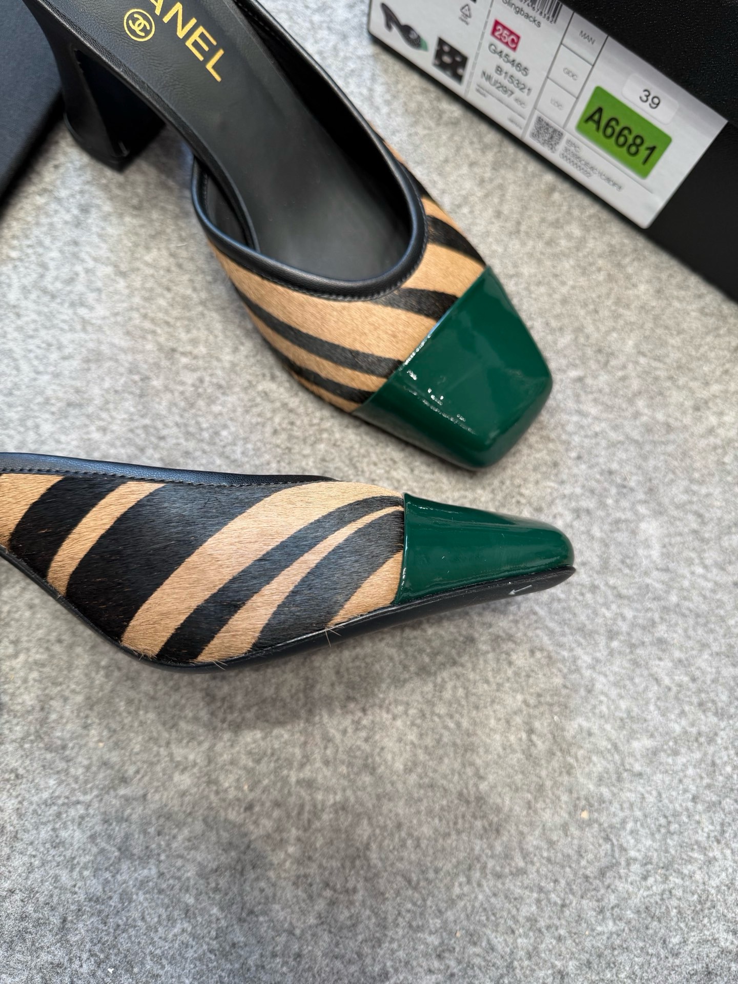 Cha*el Mules - Lambskin & Patent-8CM