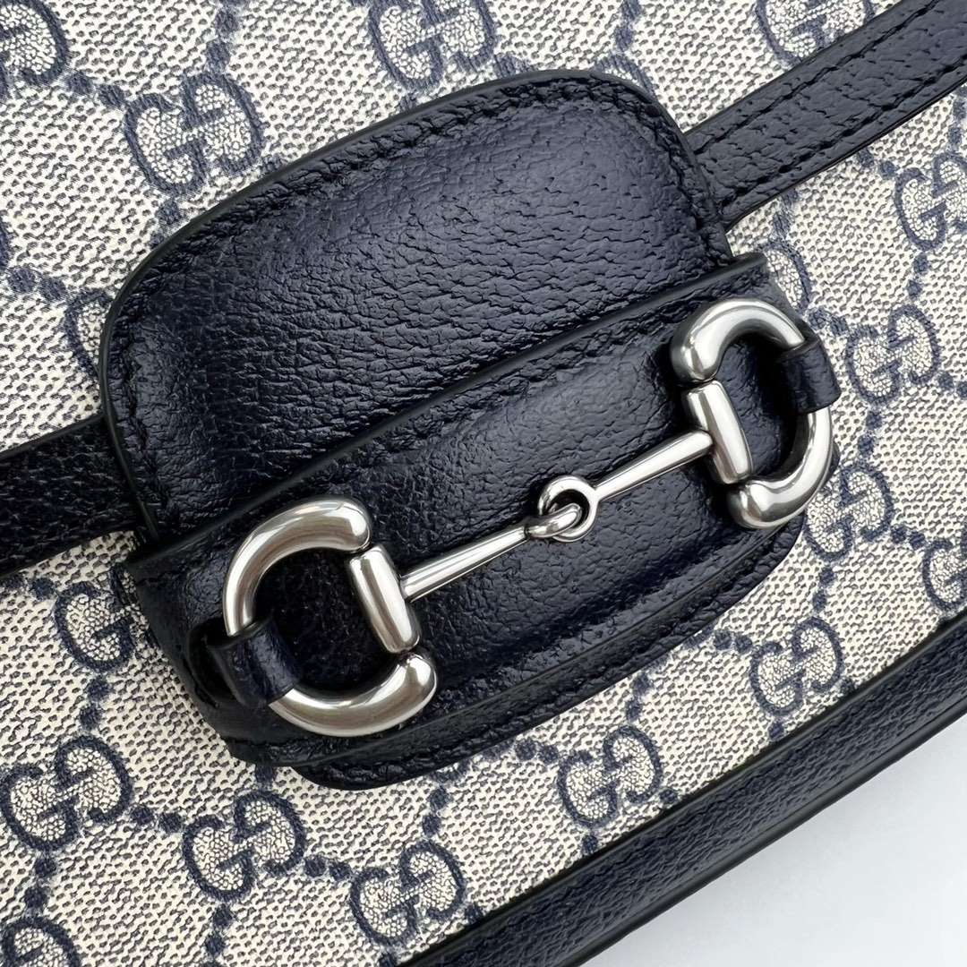 G*u*i 1955 horsebit shoulder bag-25*18*8cm