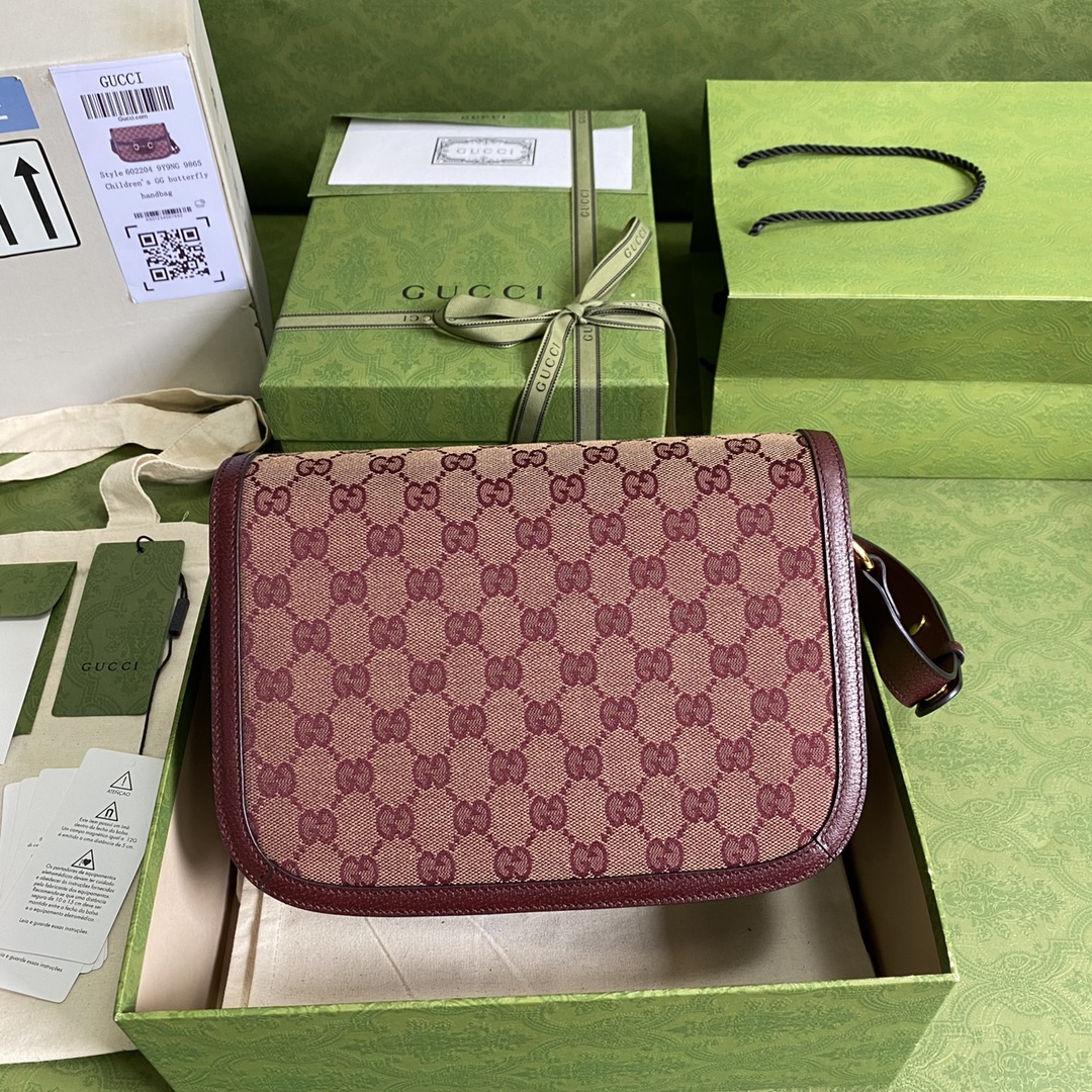 G*u*i 1955 horsebit shoulder bag-25*18*8cm