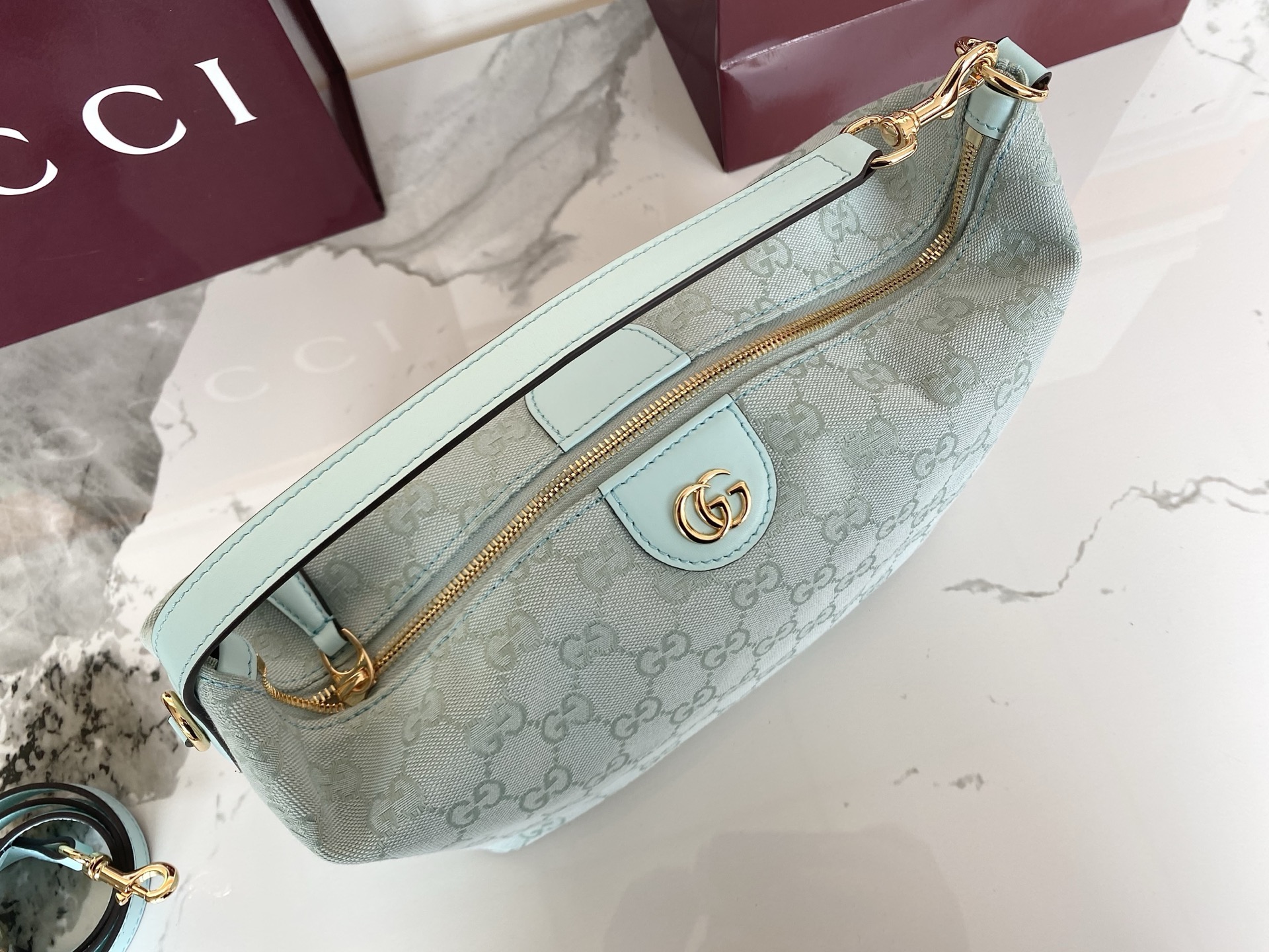 Gvc*1 Vanity Medium Top Handle Bag -19*10*9CM
