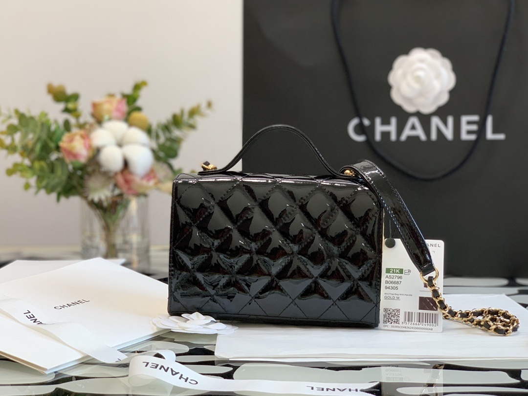 Ch@nel Flap Bag-12*5.5*18CM