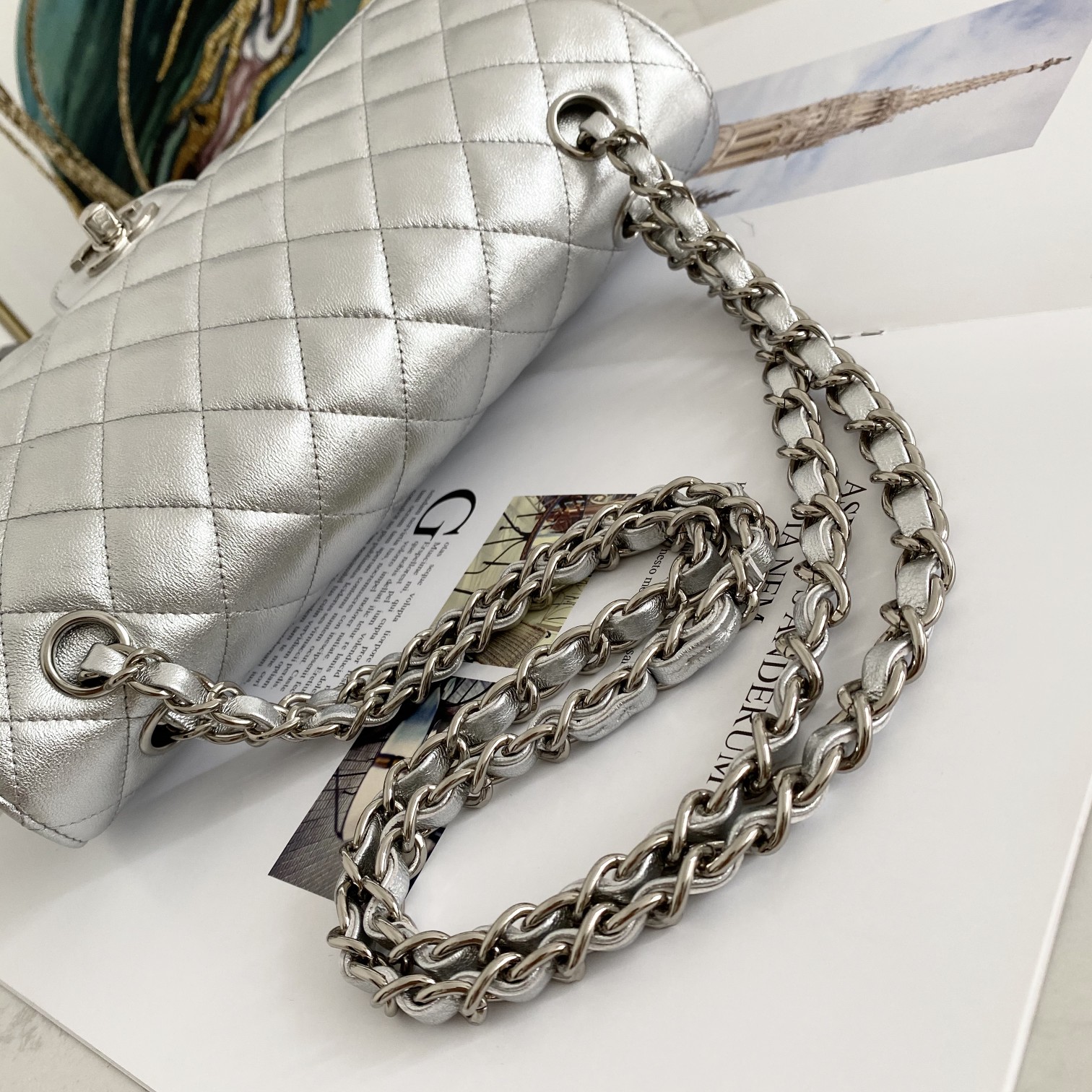 Ch@nel Flap Bag-25CM