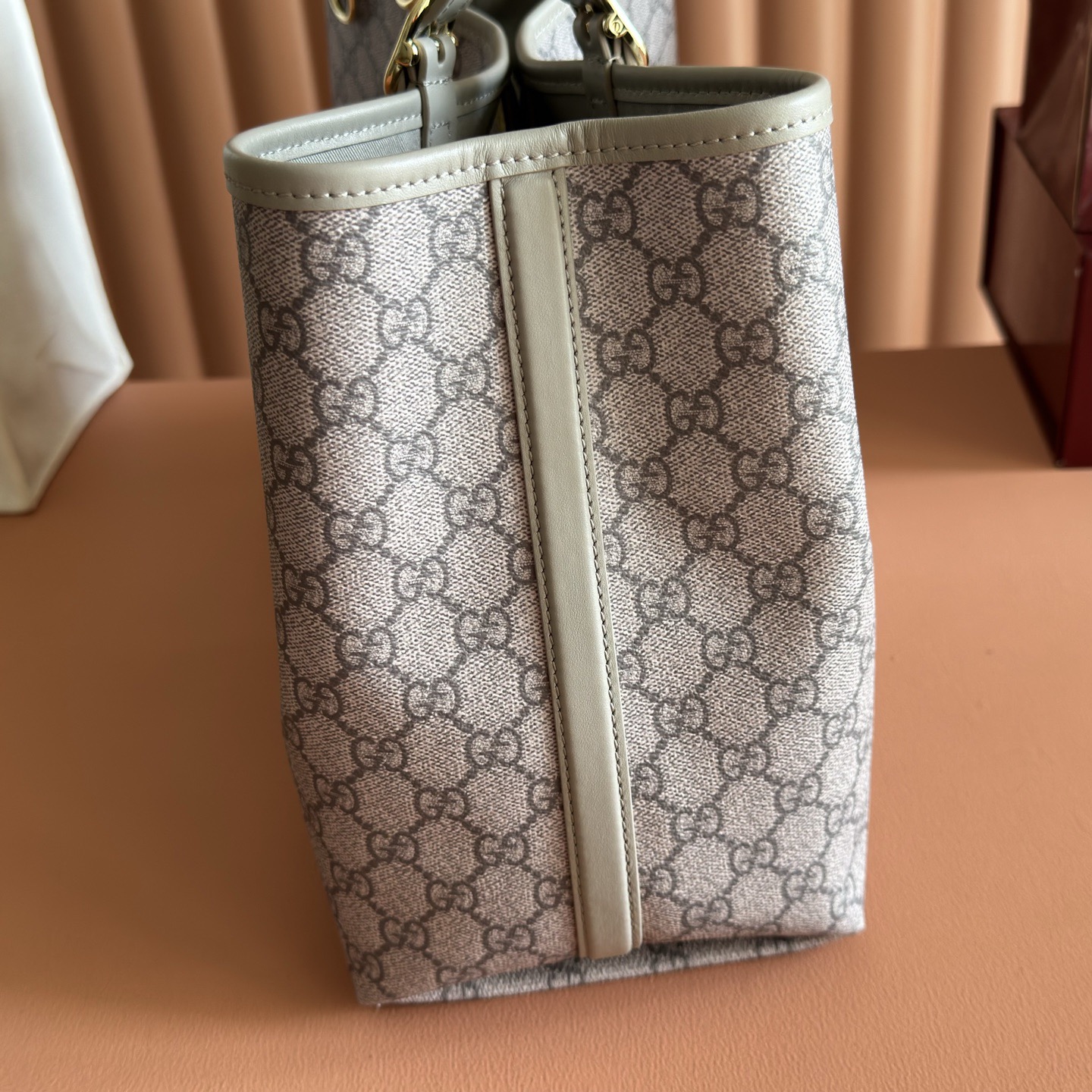 Guc*ci GG Emblem Bag-38*25*15CM
