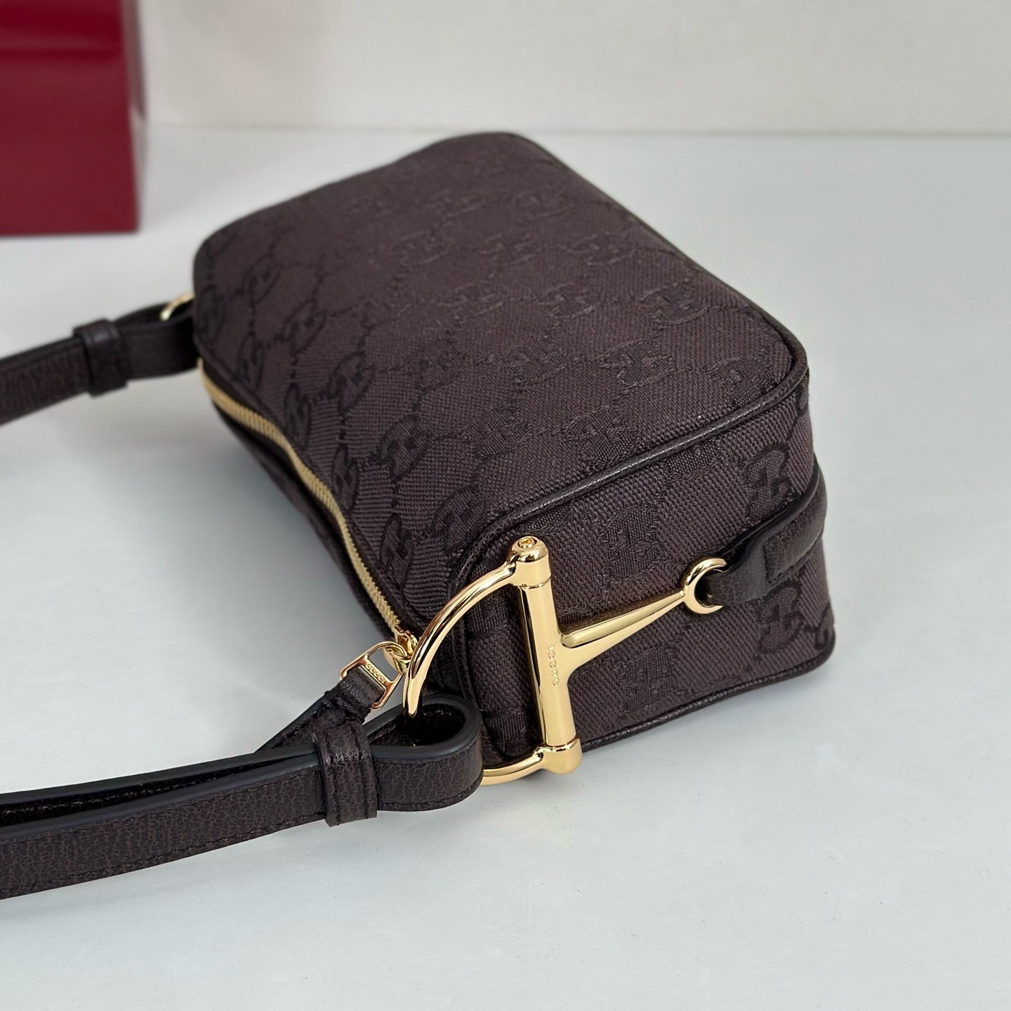 Guc*ci Mini Half Horsebit Bag-19.5*10*8CM