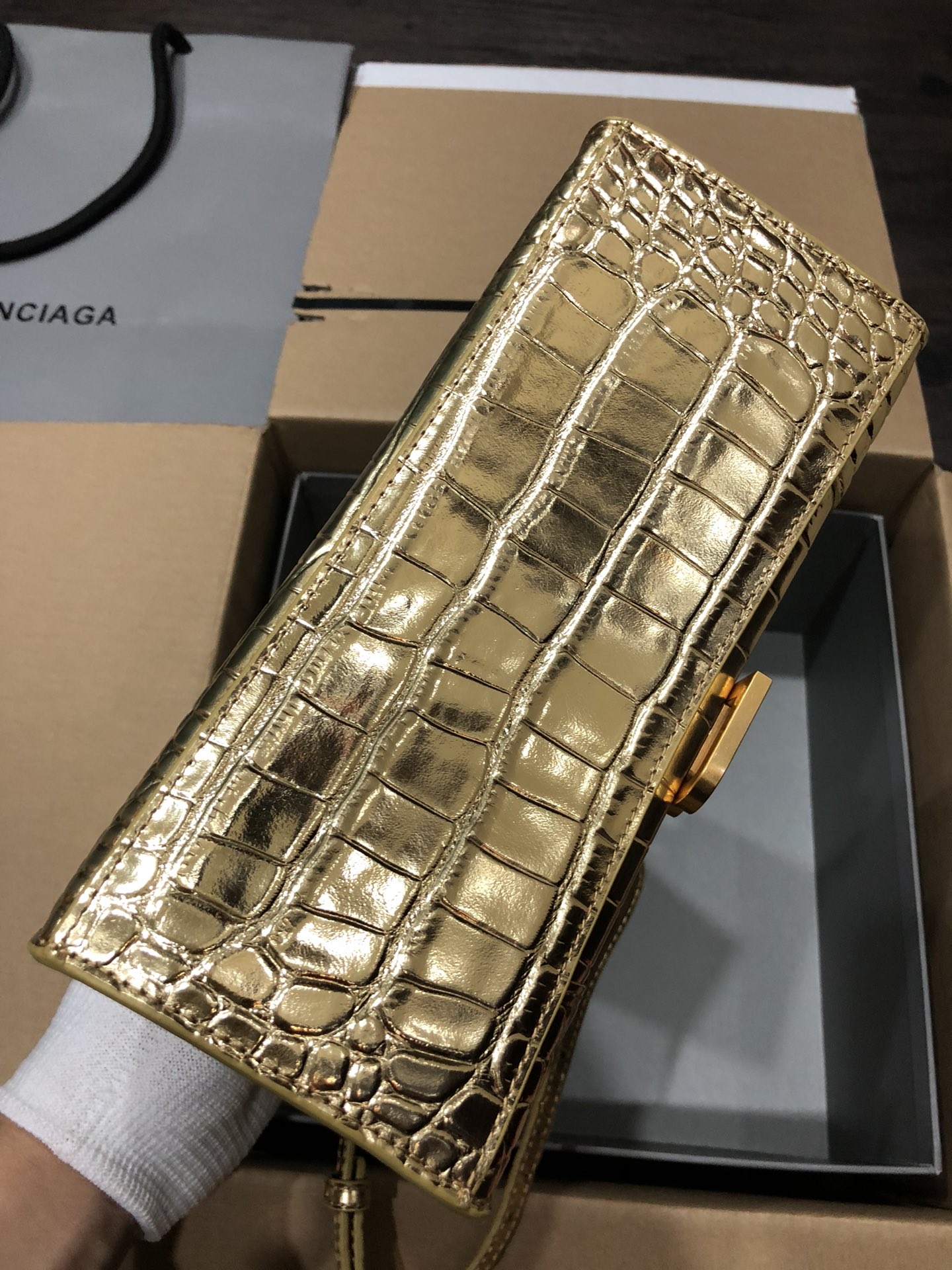 Ba*len*cia*ga hourglass bag-23x10x24cm