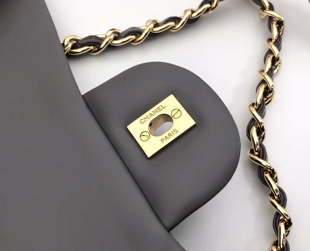 Ch@nel Flap Bag-Gold Hardware-30CM