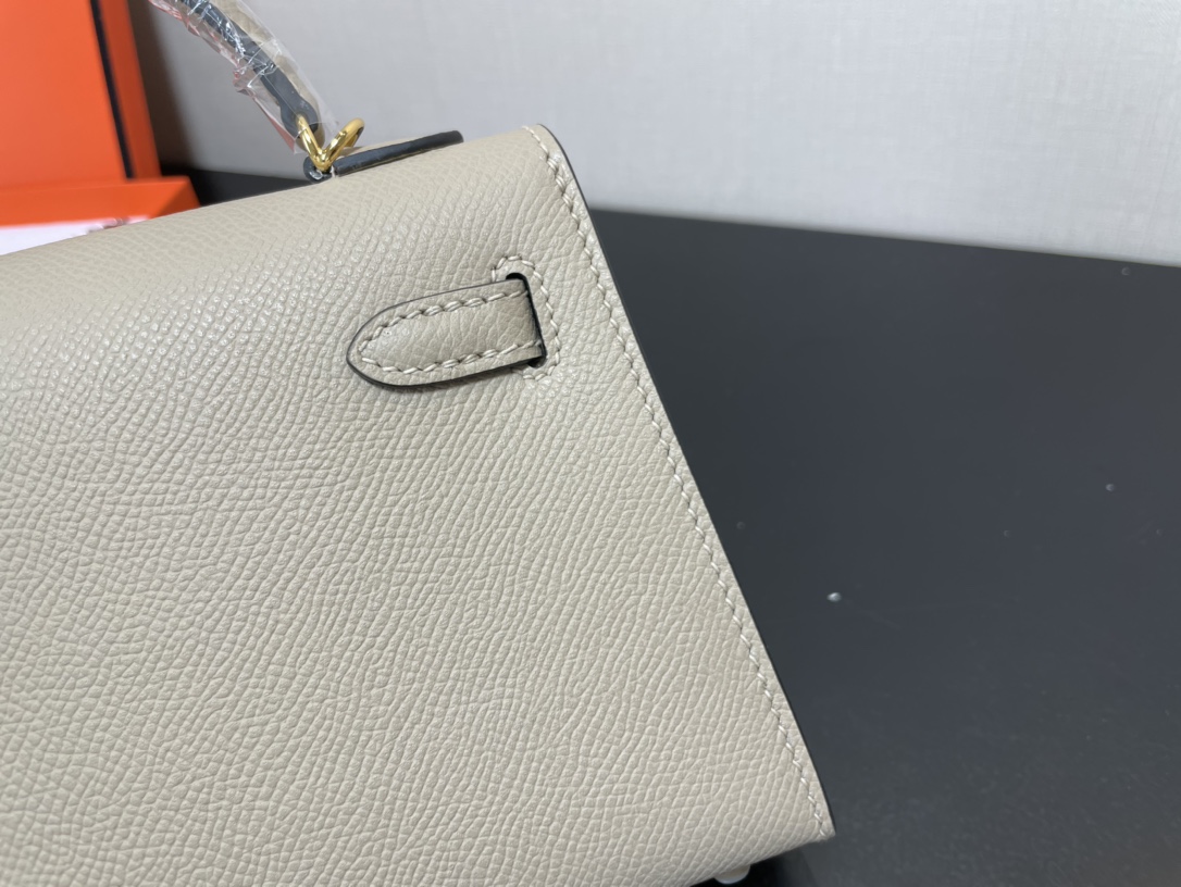 H**mes kelly-gold&silver hardware-19cm