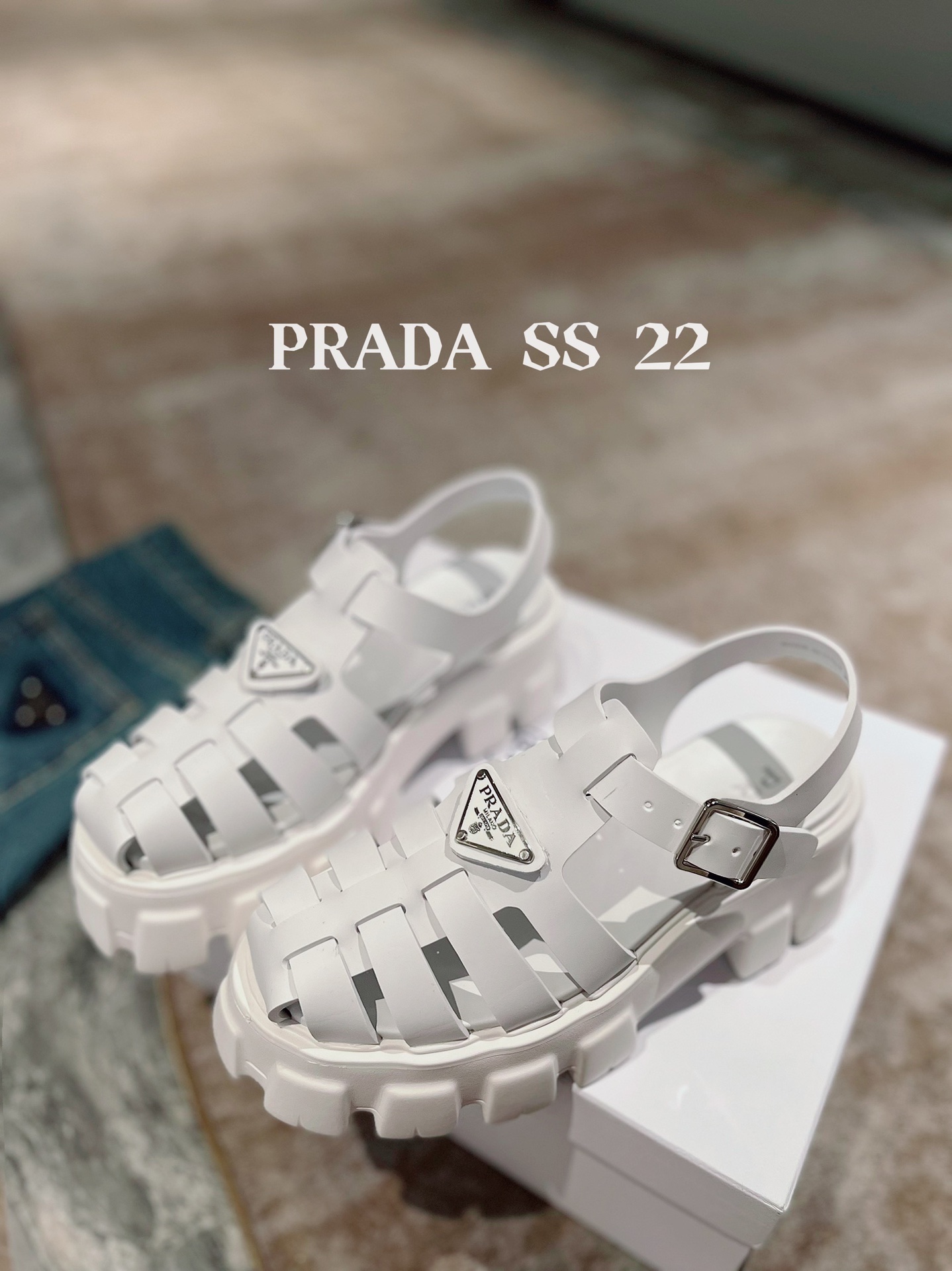 Pra*a heels 2022ss-5cm(35一41)