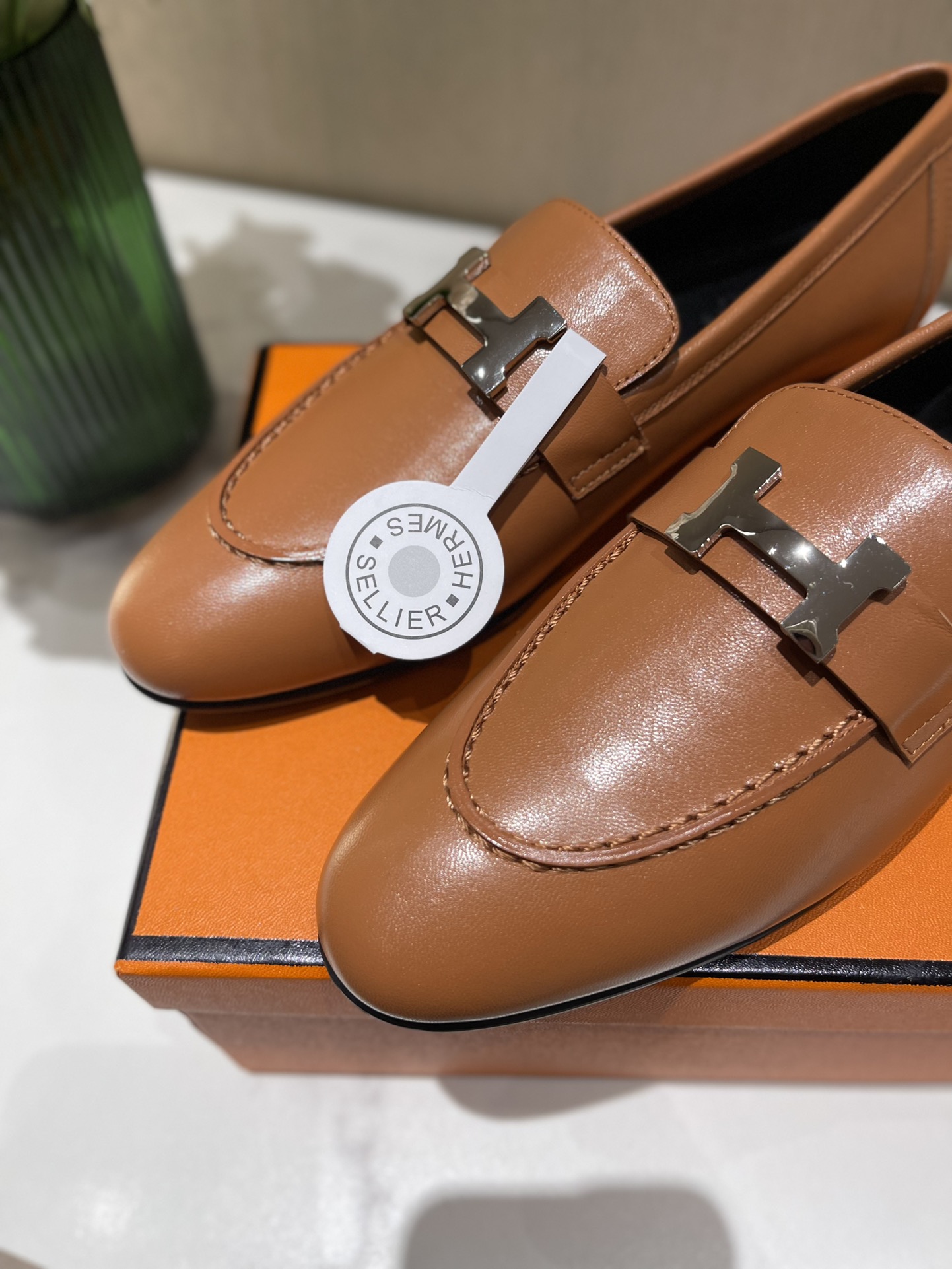 H**mes loafers(eu35-eu40)