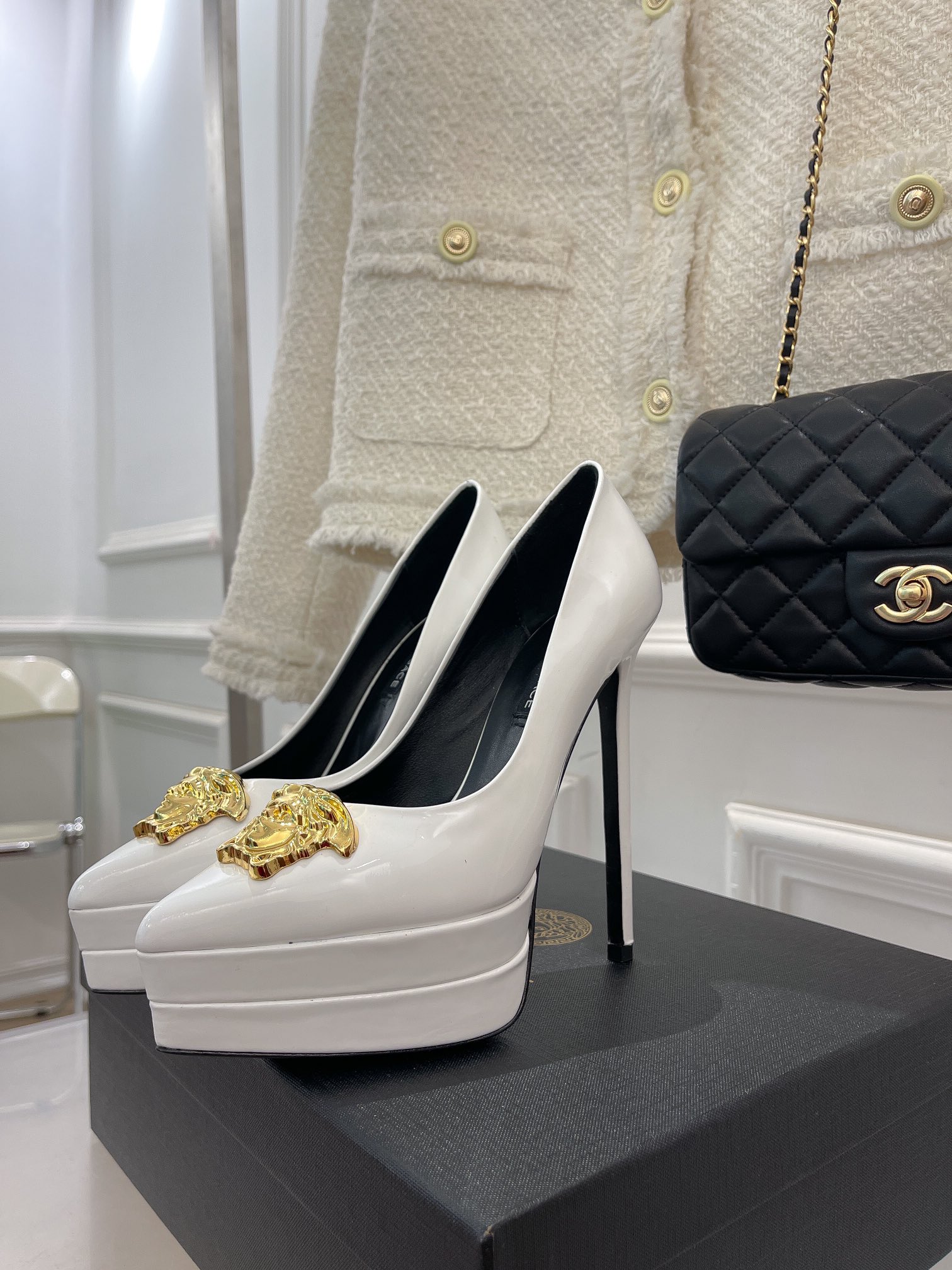 Versace 2022SS Sandals-14CM(EU35-42)