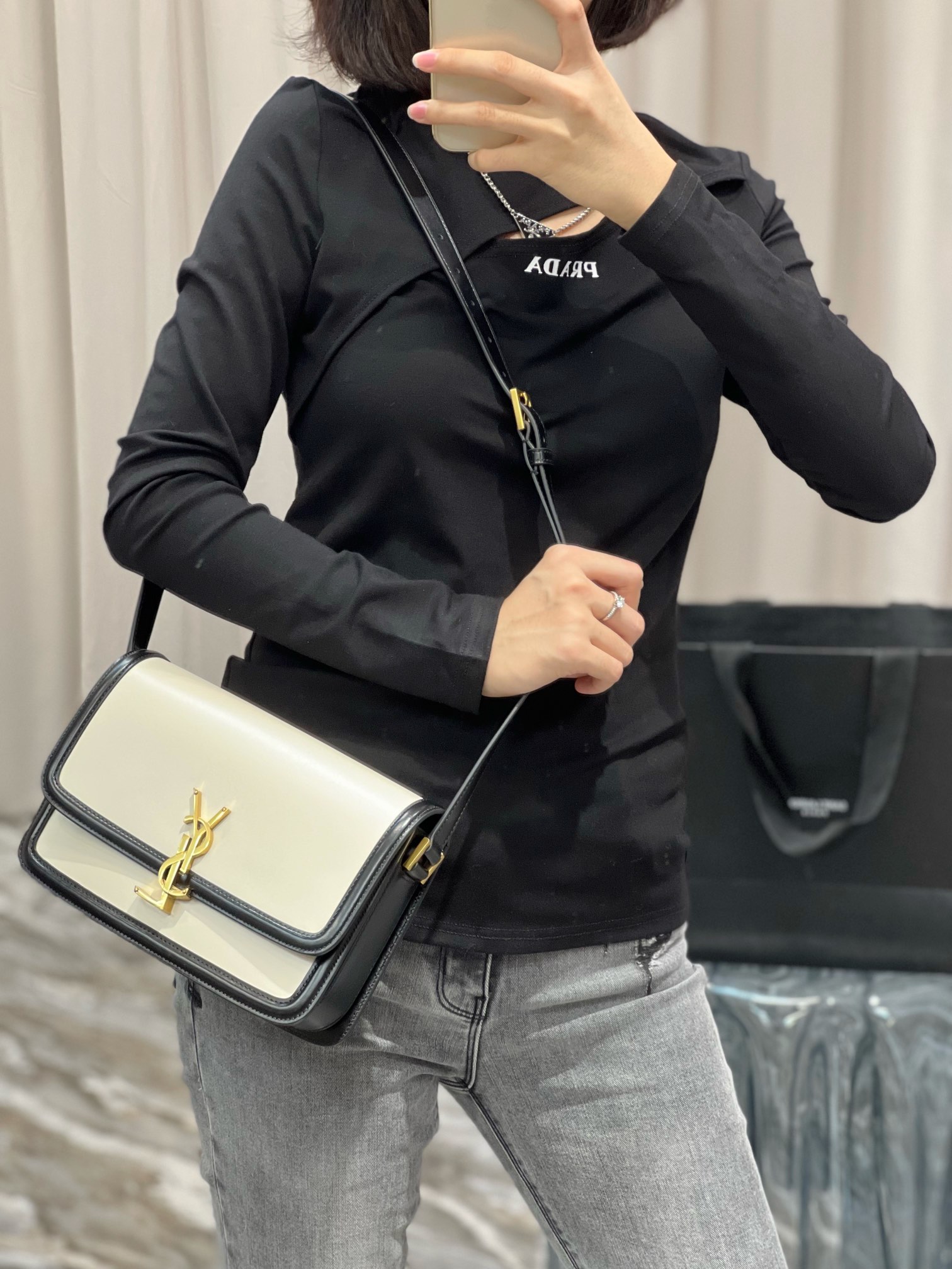 Y*L solferino box bag