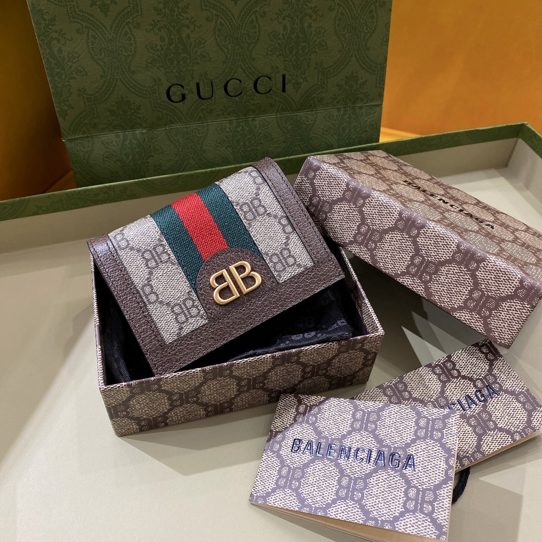 G*u*i&ba*len*cia*ga pouch-11x8.5x3cm