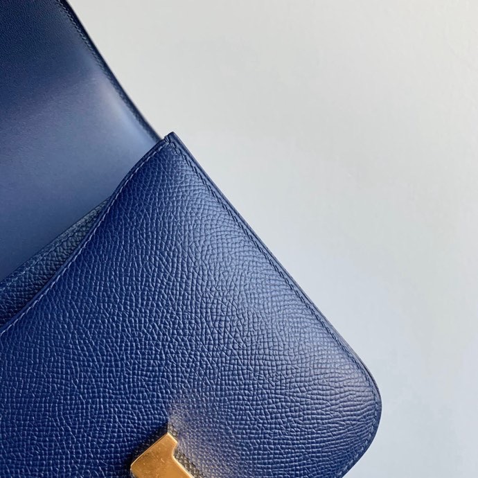 H**mes constance epsom leather-19cm