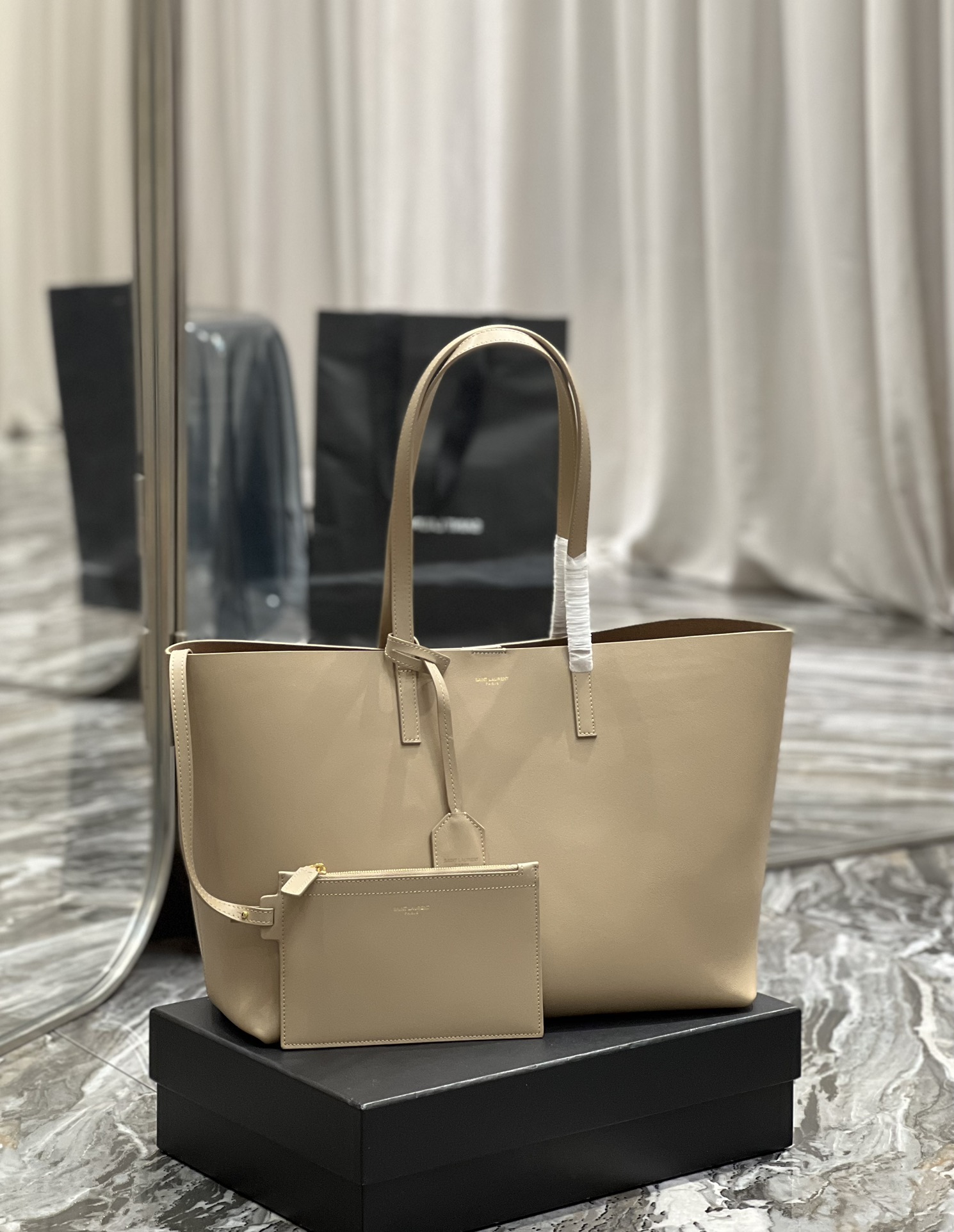 Y*L shopping tote bag-38×28×13cm