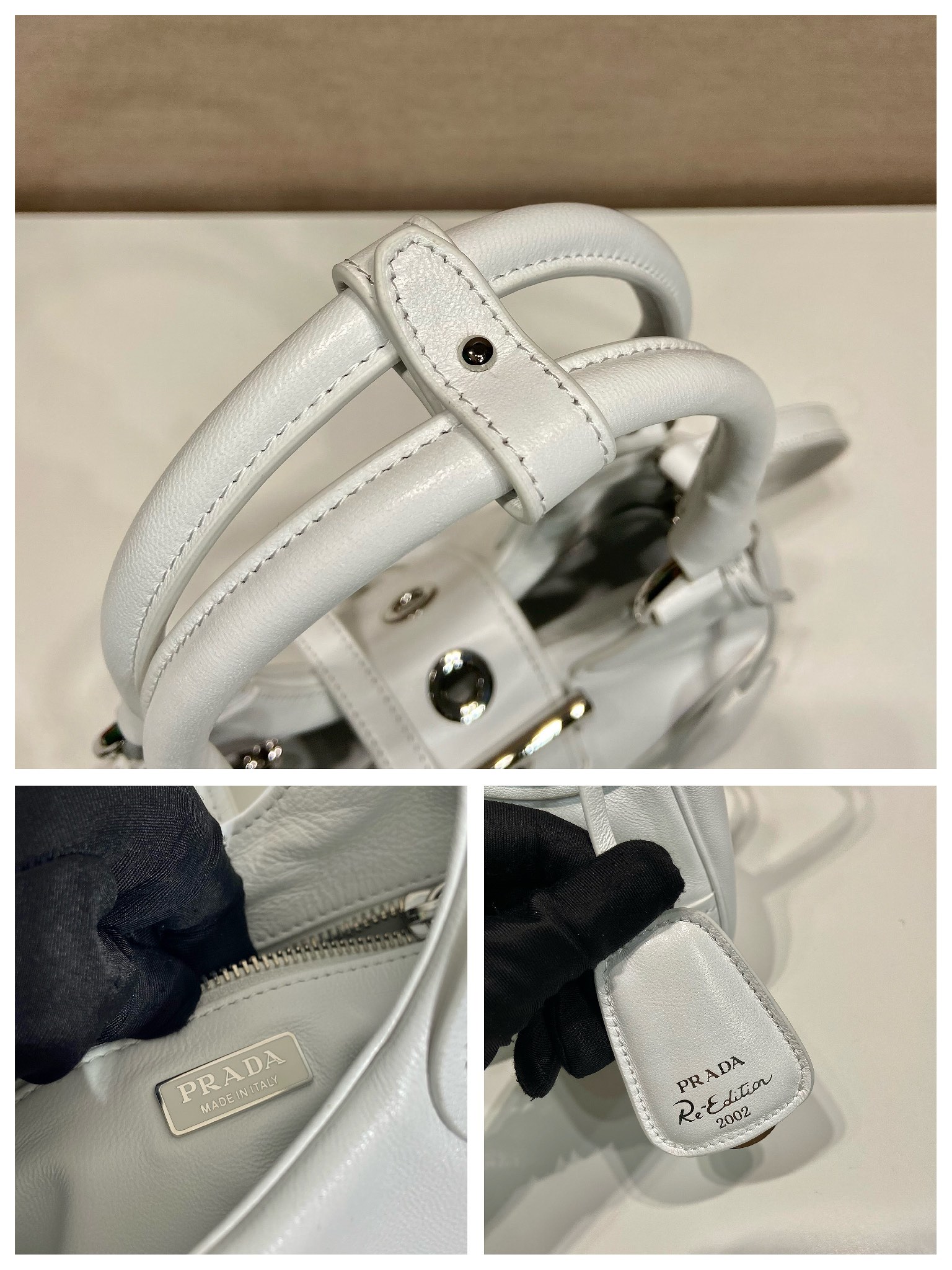 Pra*a moon handbags 1ba381-22.5*16*7.5cm
