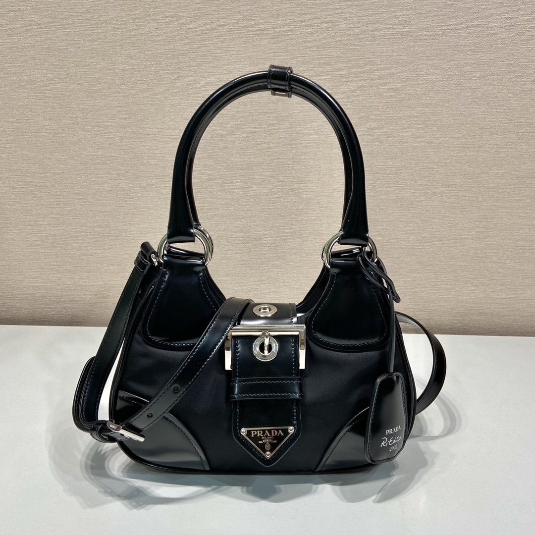 Pra*a moon handbags 1ba381-22.5*16*7.5cm