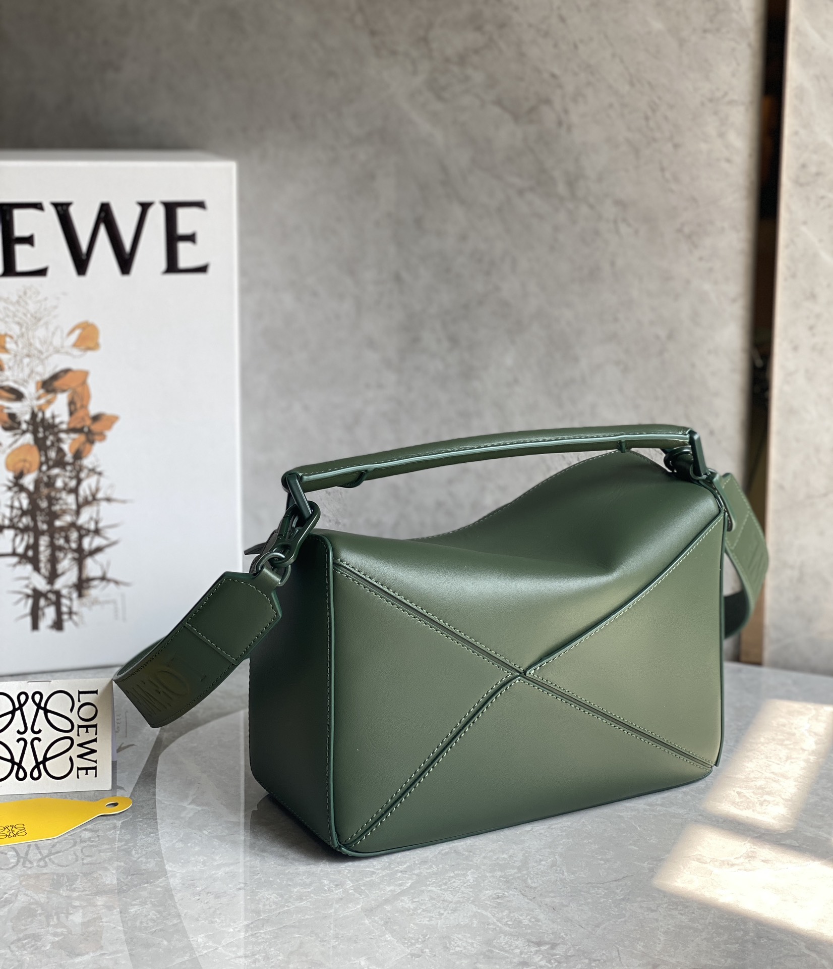 L0ew* puzzle small bag-24*10*14cm