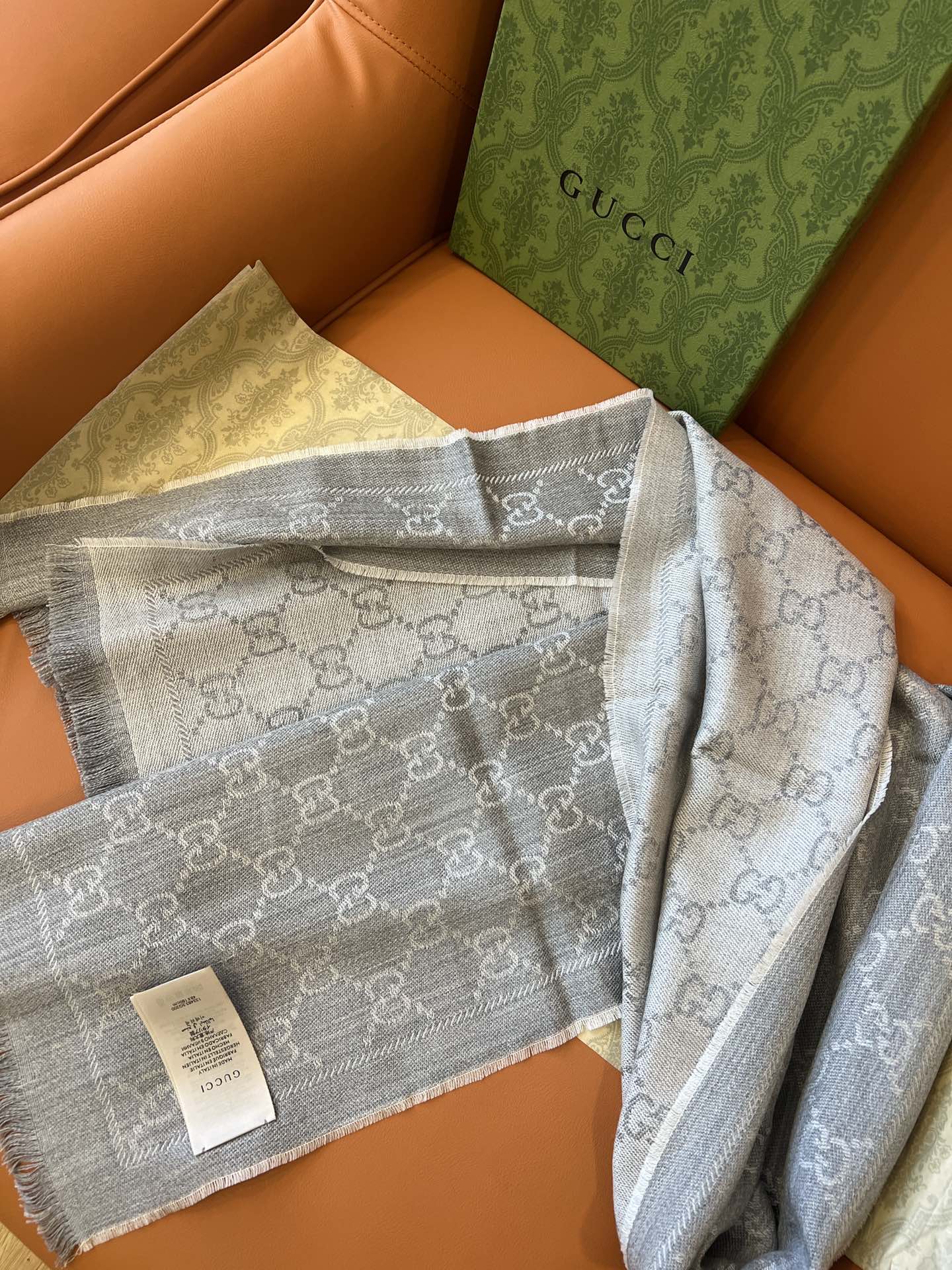 G*u*i scarf-48*180cm