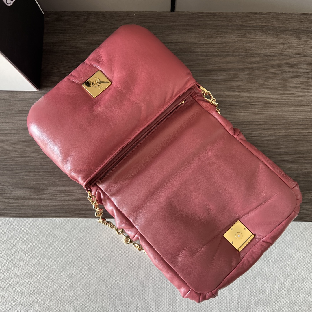 L0ew* puffer goya bag-23*13*6cm