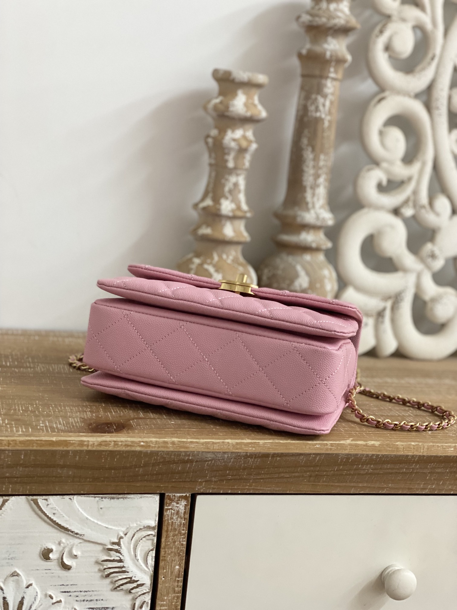 Ch@nel Flap Bag-13*20*9.5CM