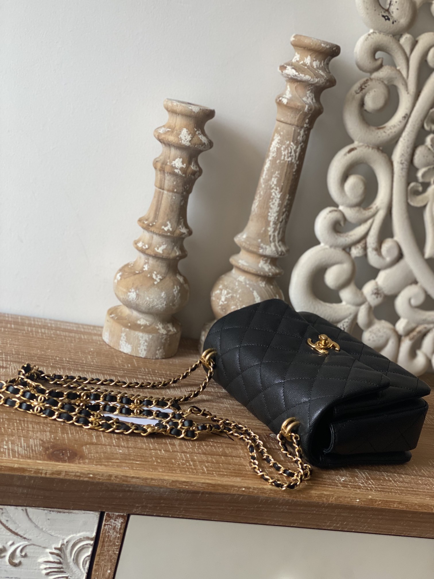 Ch@nel Flap Bag-13*20*9.5CM