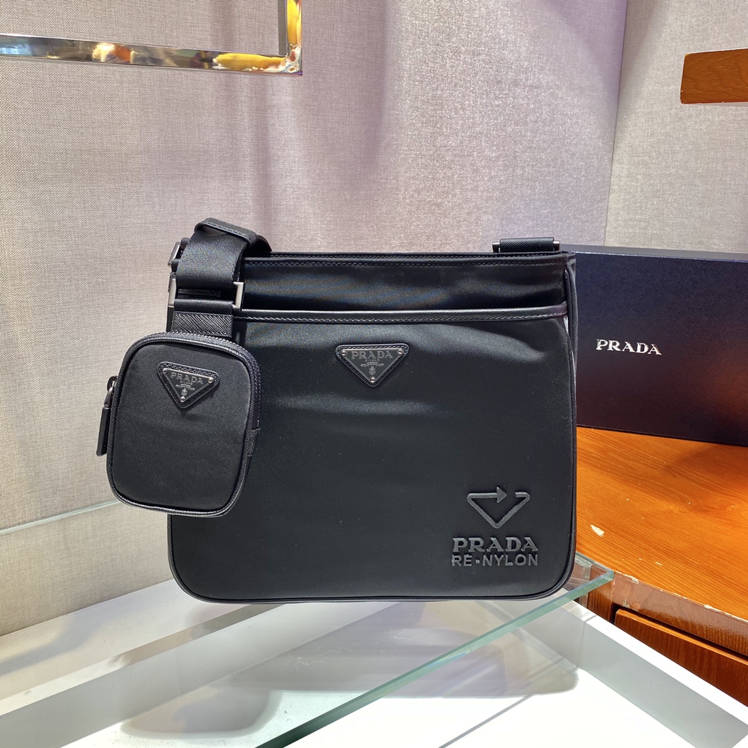 Pra*a crossbody bag-2vh118-28*25*6cm