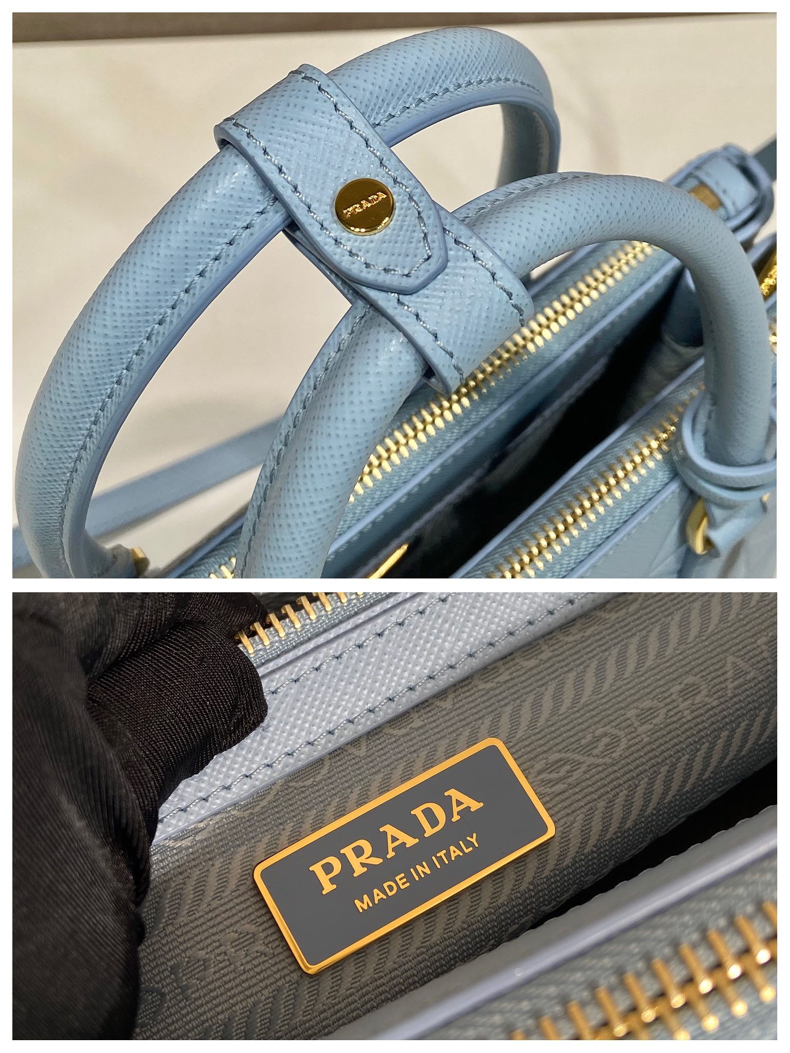 Pra*a tote bag 1ba896-24.5*16.5*11cm