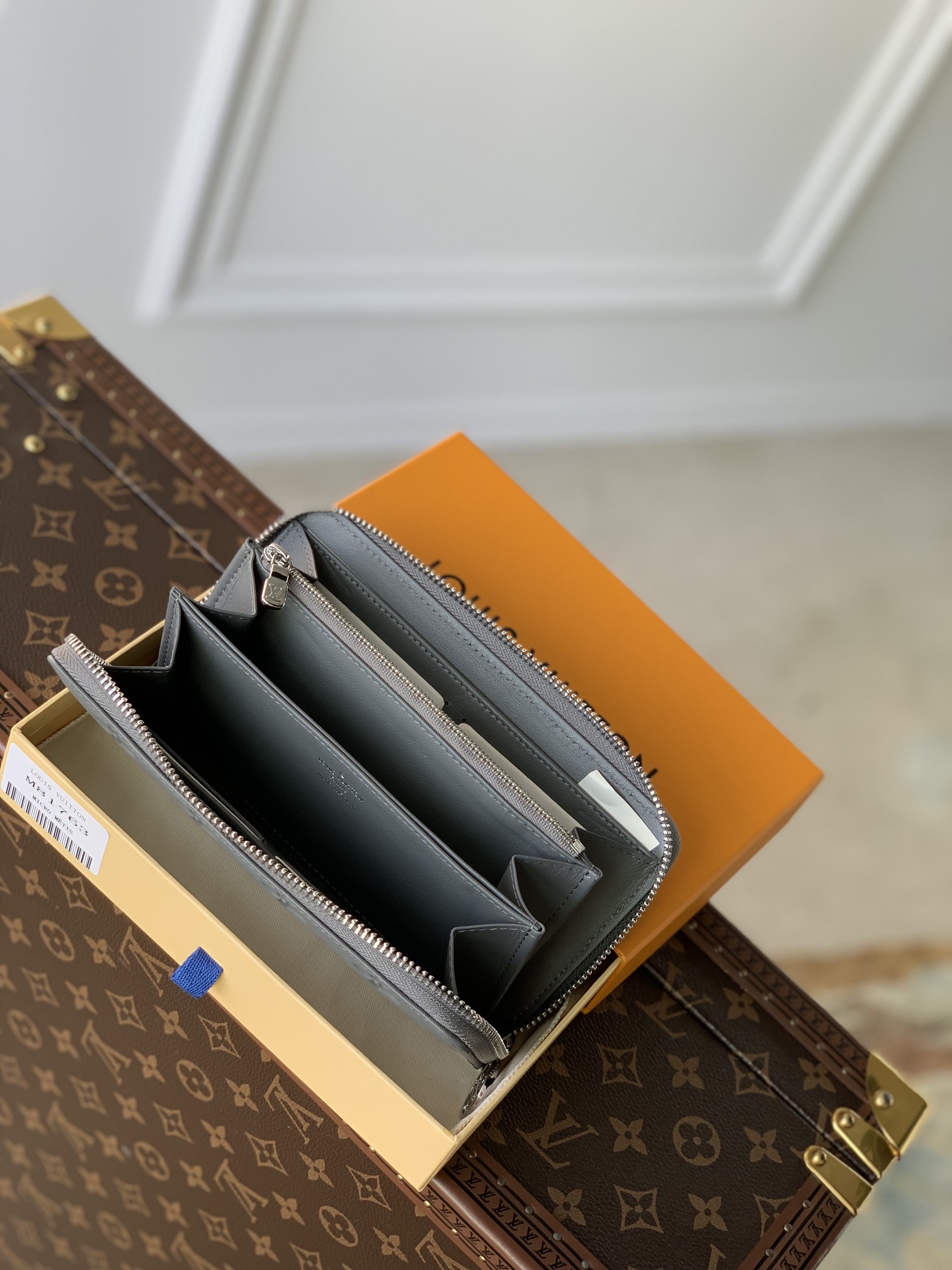 l0*is V*t0n zippy wallet m81763-19.5 10.5 2.5cm