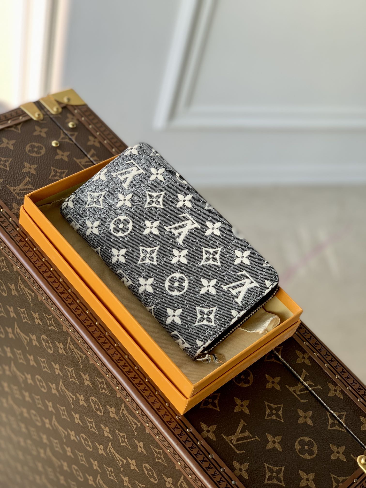 l0*is V*t0n zippy wallet m81858-19.5 10.5 2.5cm