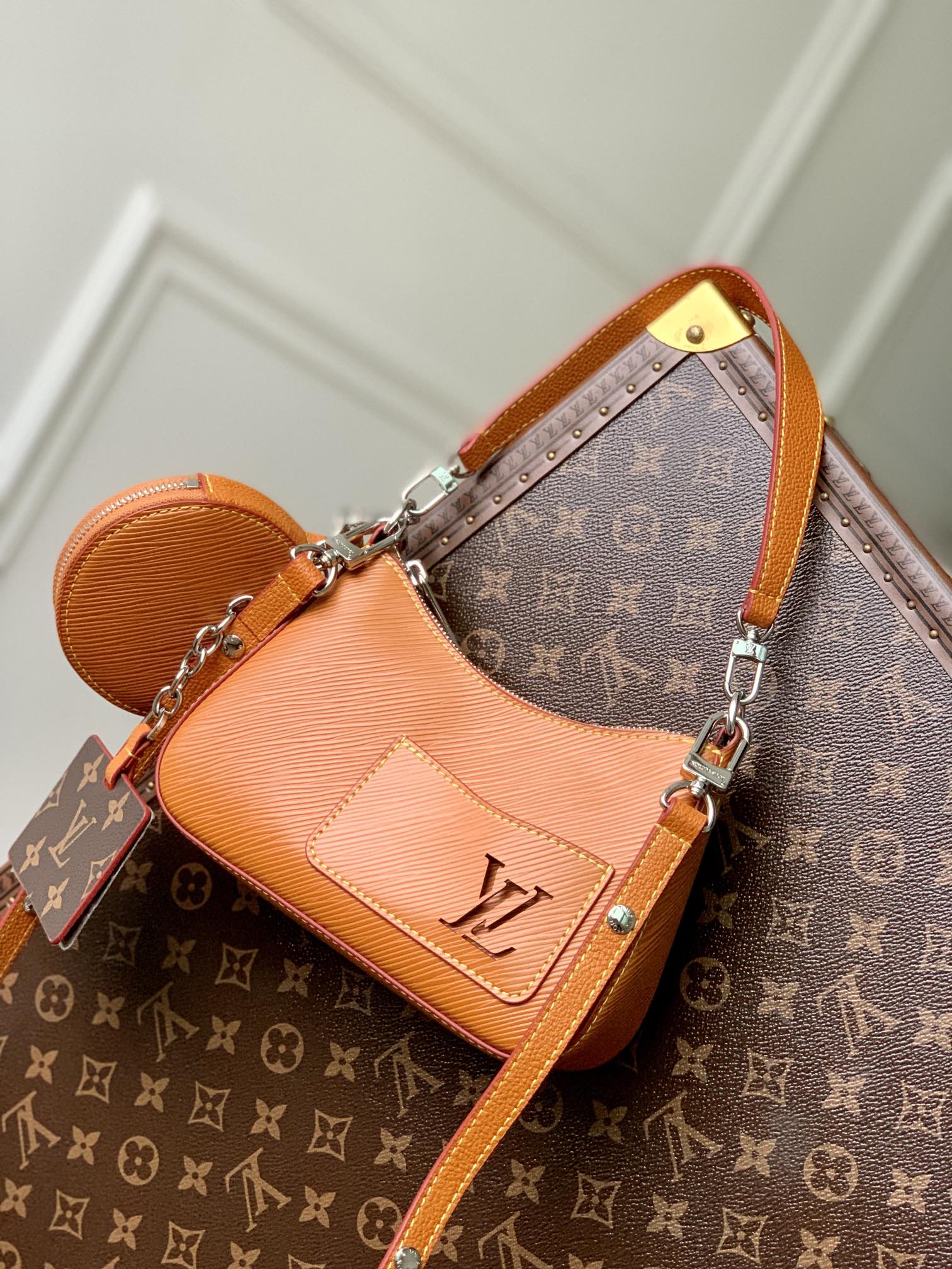 l0*is V*t0n marelle tote-19*13.5*6.5cm