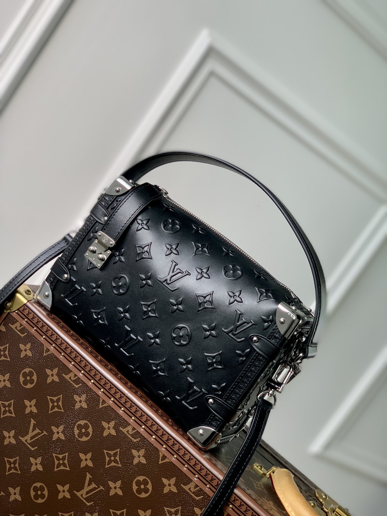 l0*is V*t0n side trunk pm-m21709-21×14×6cm