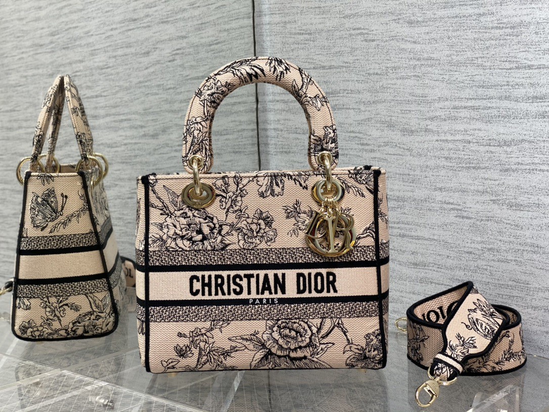 lady D*or handle bag-24cm