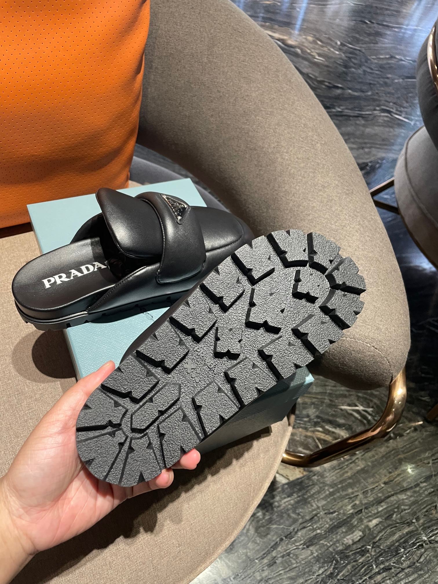 Pra*a boots 2023ss-3cm